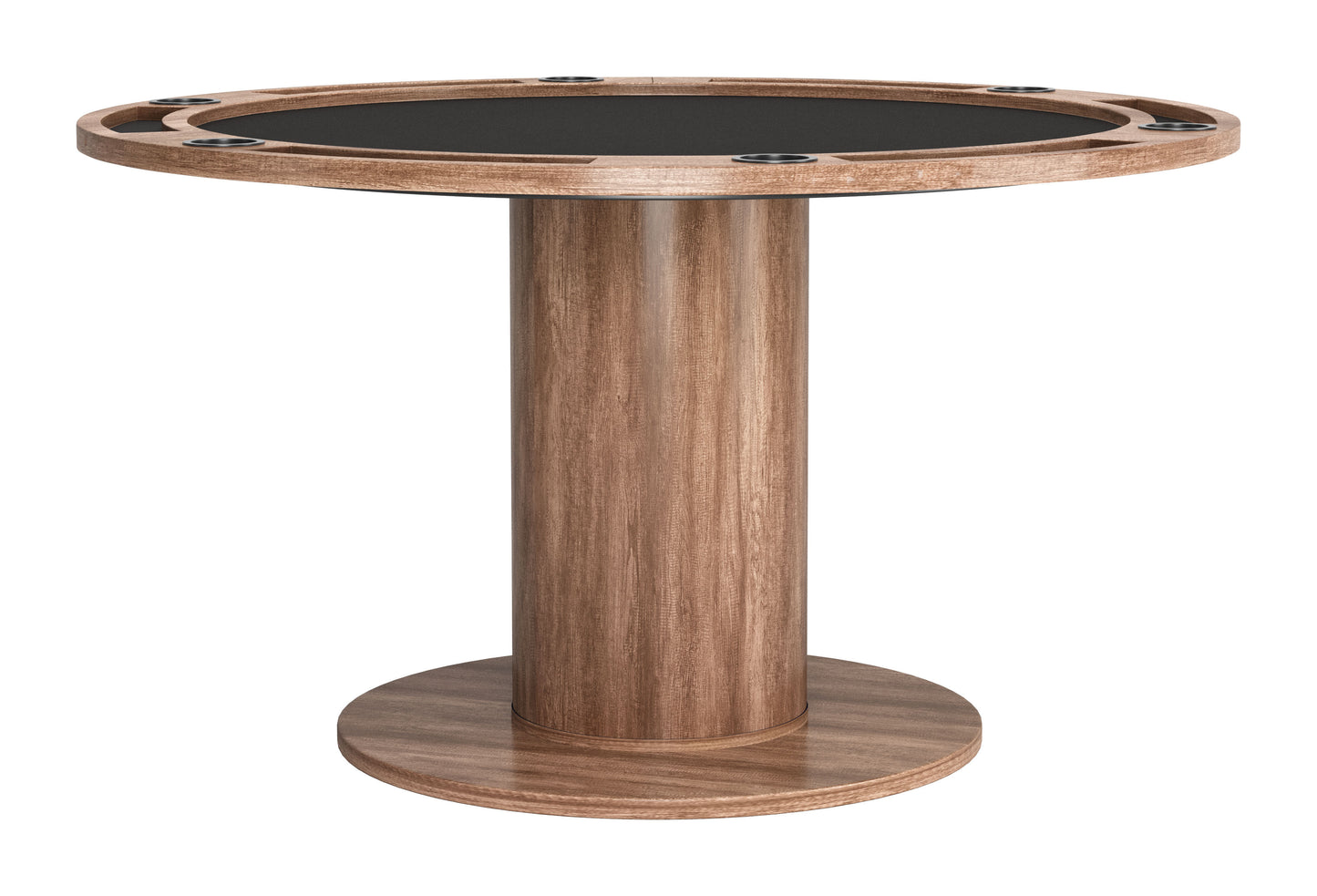 Vault 2-in-1 Table Brown Dining and Games Table - Multi-functional Dining and Game Table with a Rich Brown Finish for Versatile Entertainment