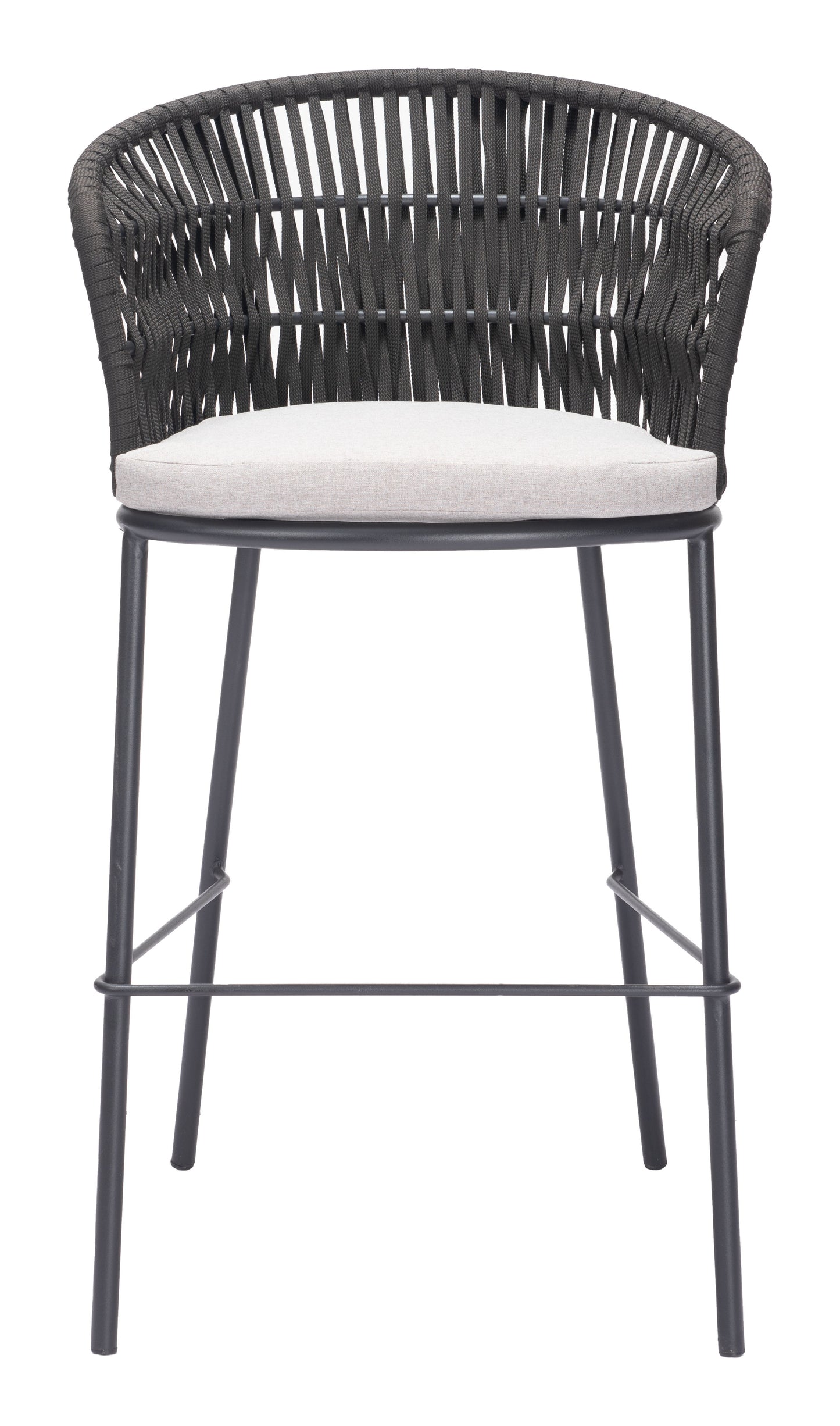 Freycinet Barstool Black (Set of 2) - Sleek & Modern Barstools with a Chic Black Finish for a Contemporary Look