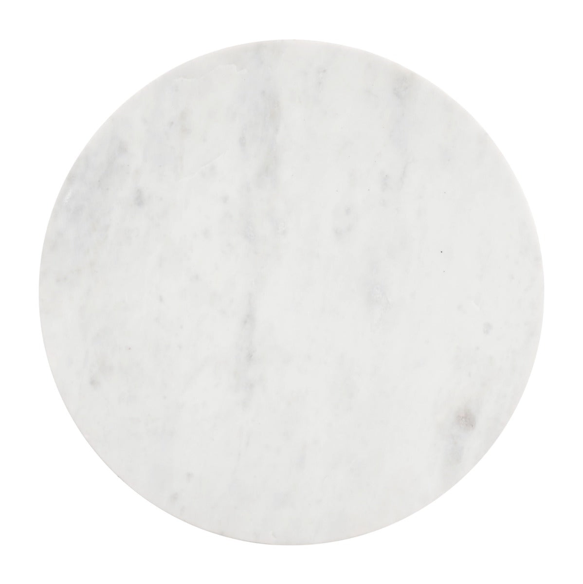 Izola Side Table - White & Black Stylish and Contemporary Side Table for Modern Living Spaces