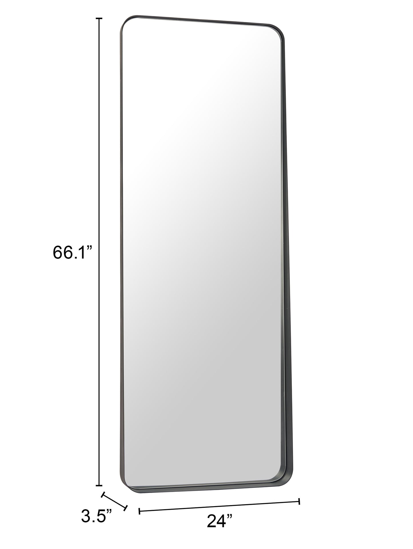 Riga Mirror Black – Stylish and Elegant Black Framed Mirror for Modern Home Décor