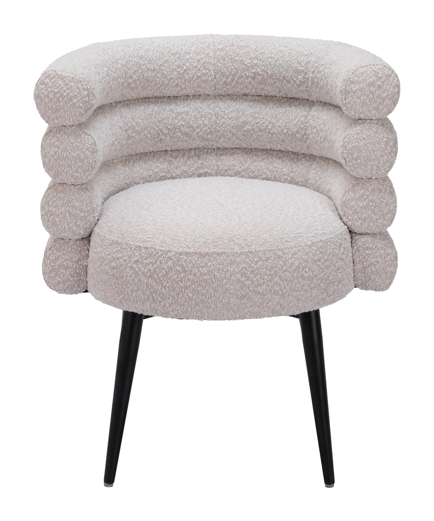 Grena Dining Chair - Misty Gray Elegant and Comfortable Upholstered Chair for Stylish Dining Rooms