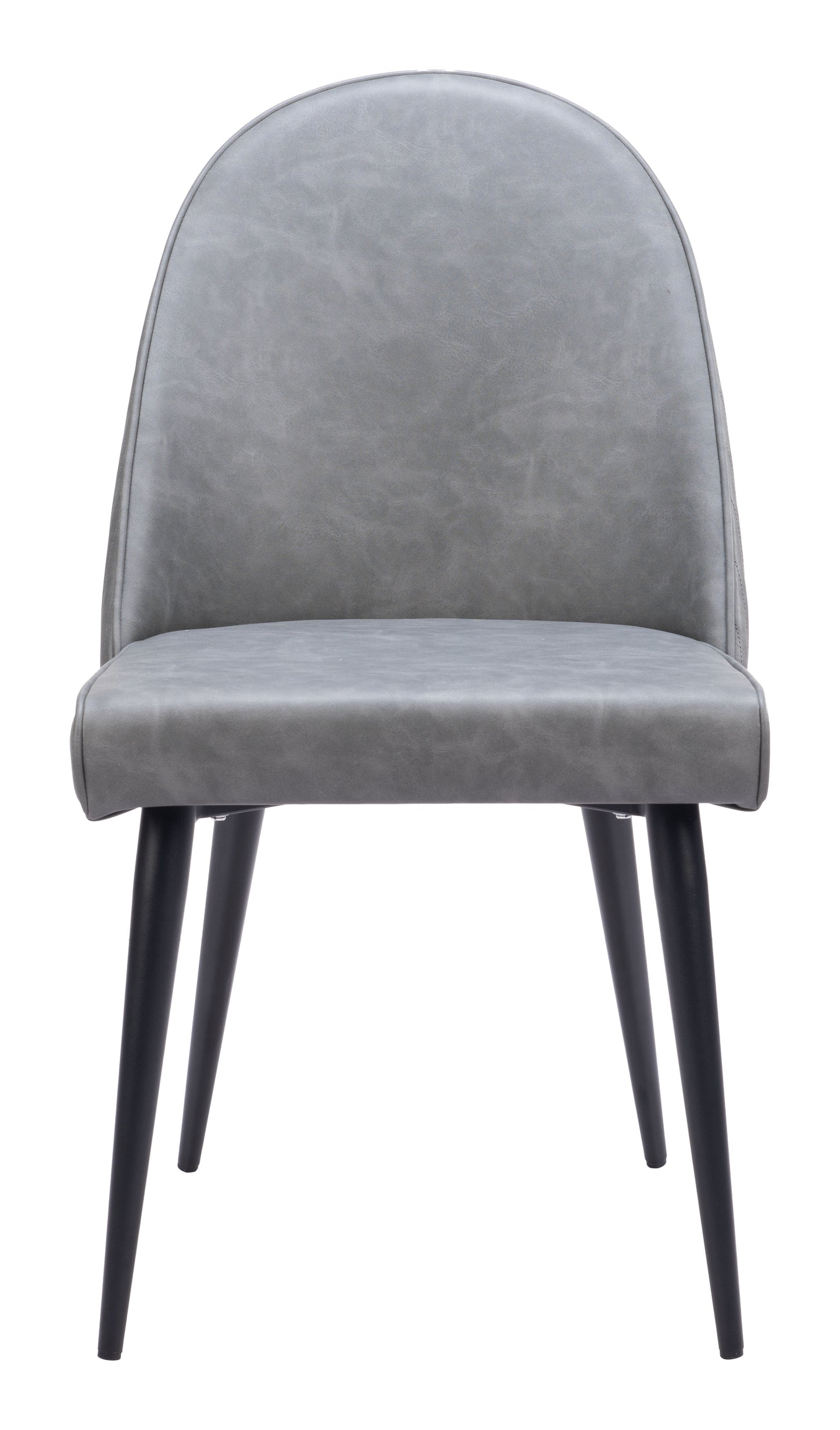 Silloth Armless Dining Chair Set of 2 - Gray Modern Chairs for Stylish Dining Rooms