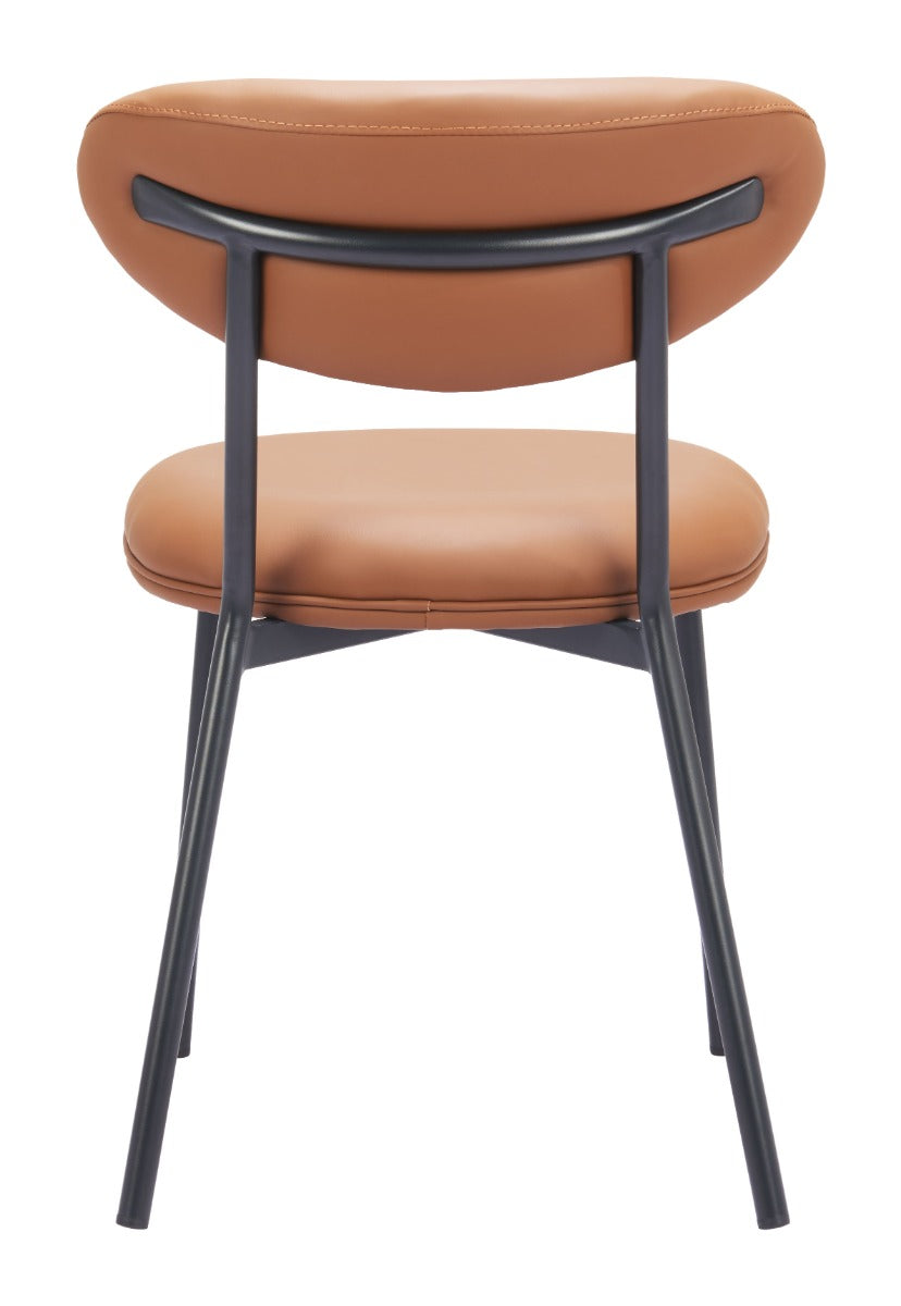 Rorun Dining Chair (Set of 2) Brown β Elegant and Comfortable Brown Dining Chairs for Modern Dining Rooms