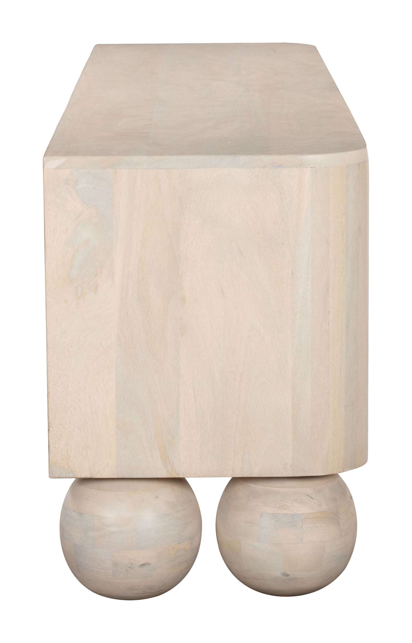 Kuti Entertainment Stand Natural β Sleek and Functional Storage Solution for Your Living Room or Media Room