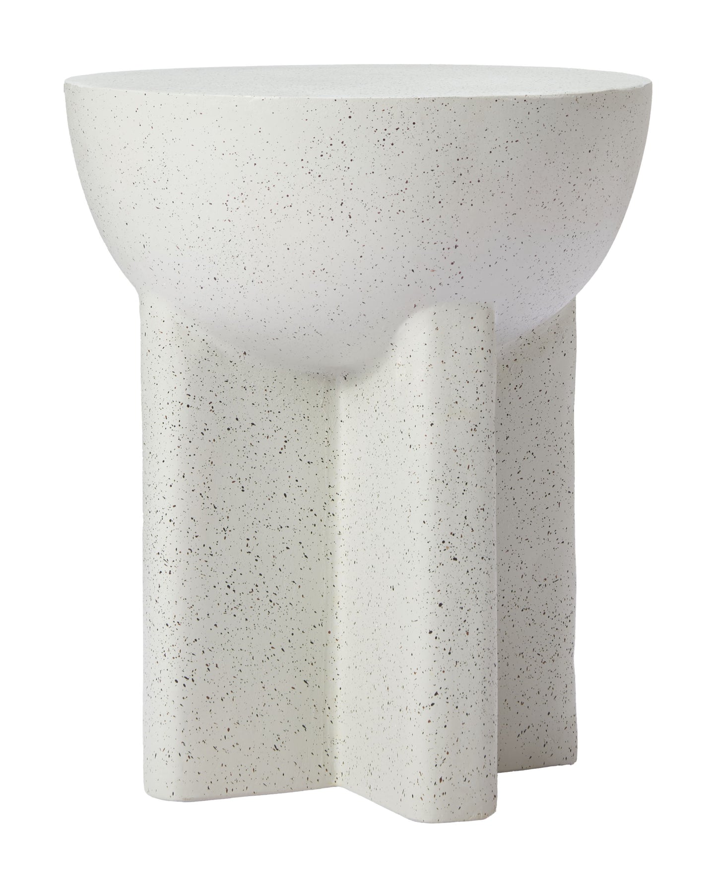 Molli Side Table White β Sleek and Modern White Accent for Living Room or Bedroom Decor