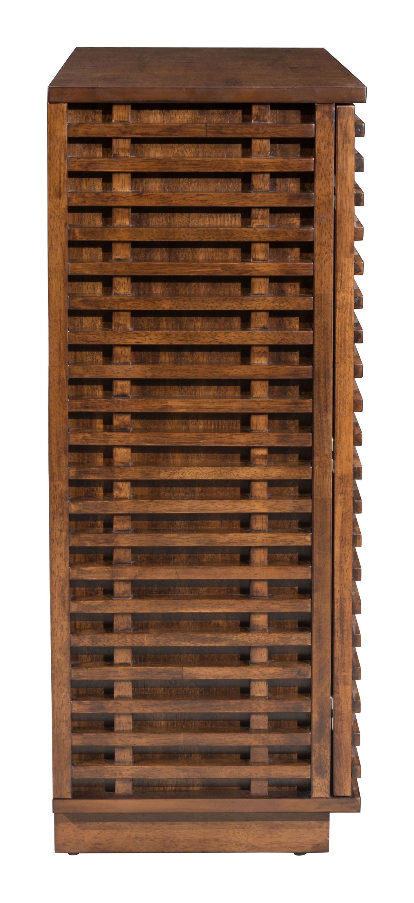Linea Cabinet Walnut - Sleek & Modern Cabinet with a Warm Walnut Finish, Perfect for Stylish Storage and Organization