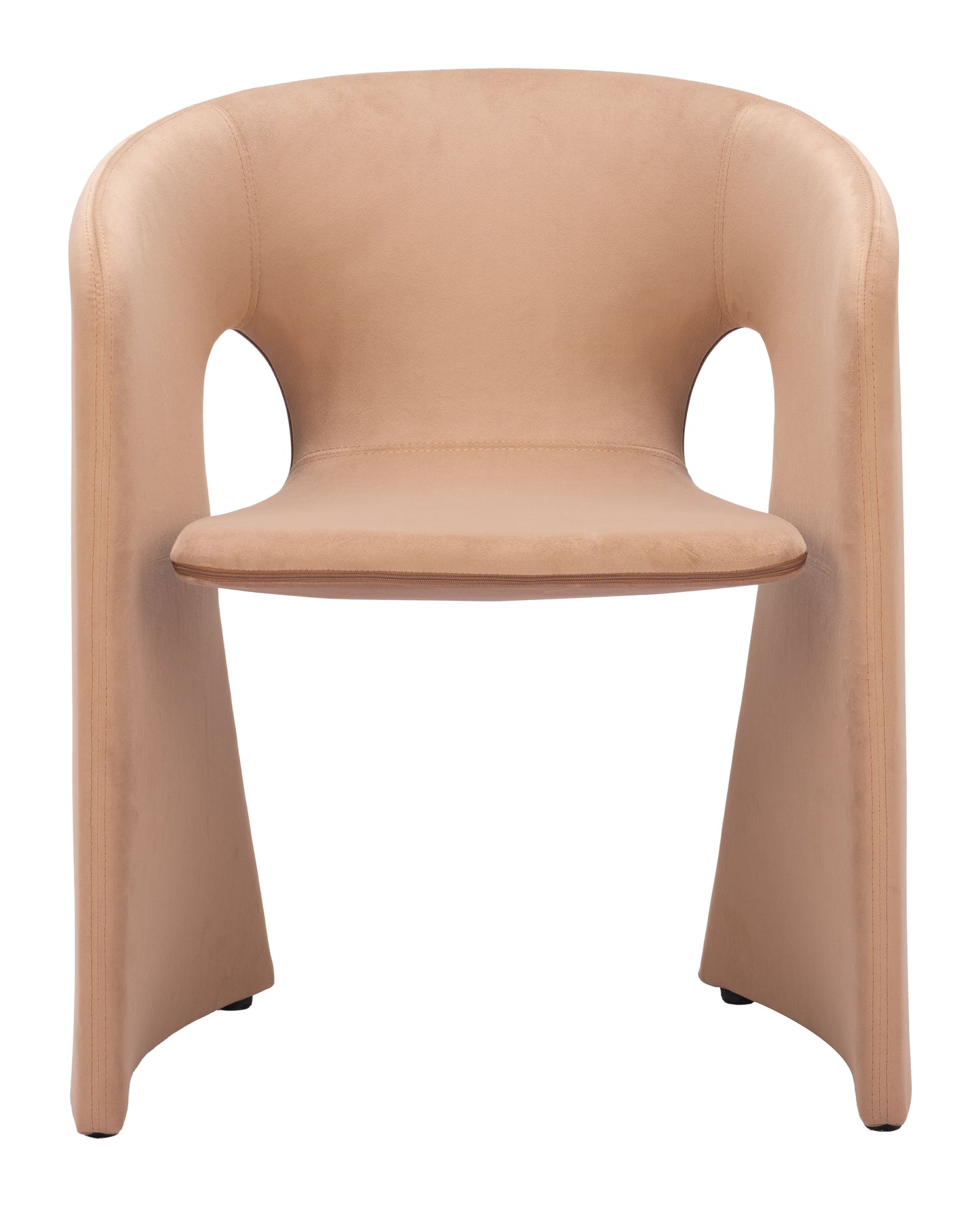Rosyth Dining Chair - Tan Modern Upholstered Chair for Elegant Dining Spaces