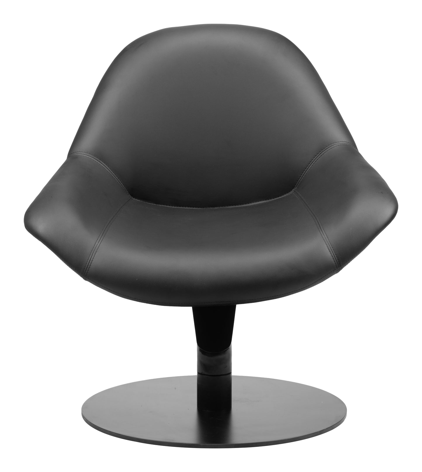Poole Accent Chair - Black Sleek Upholstered Chair for Modern Home Decor