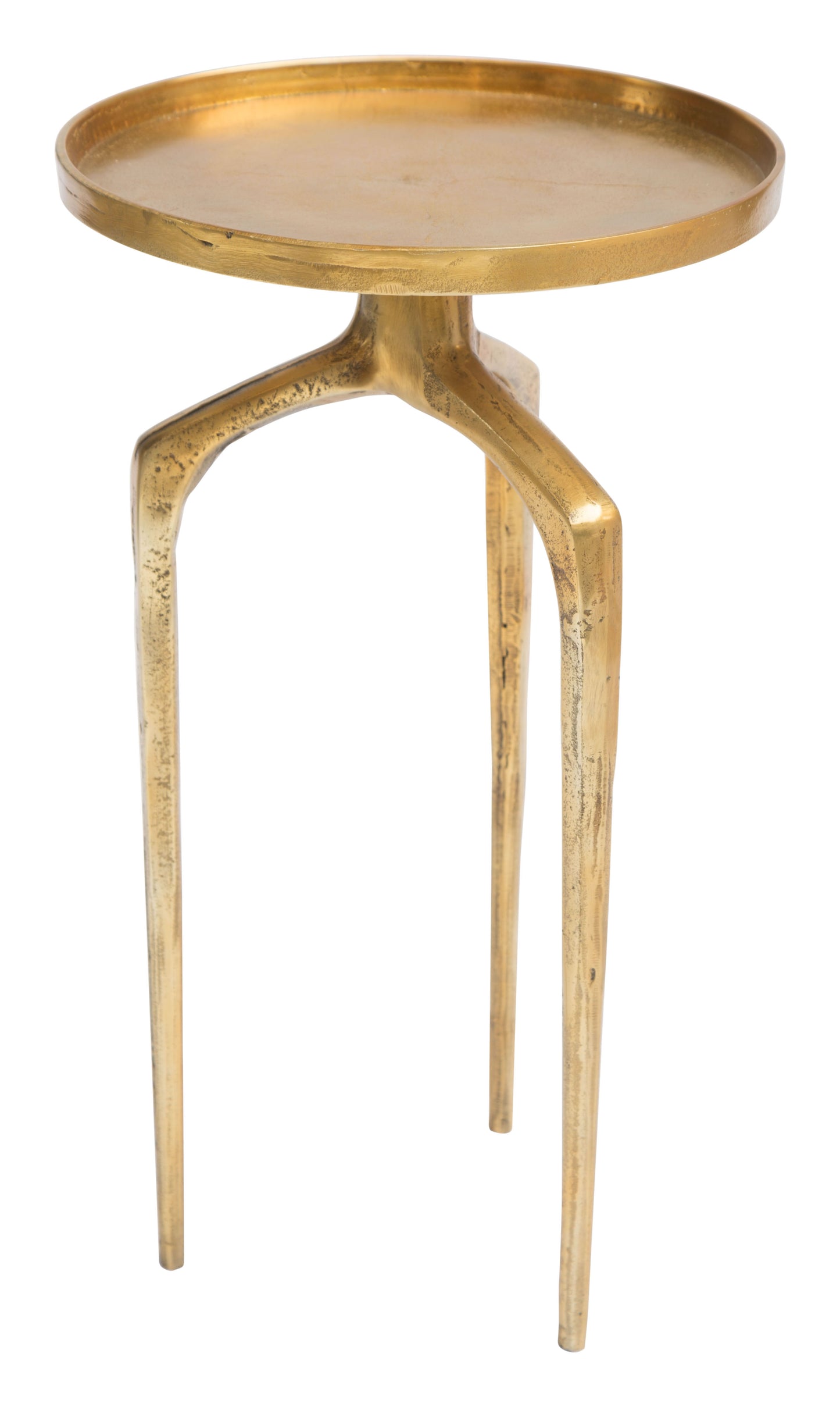 Como Accent Table Set (2-Piece) Antique Gold - Elegant & Stylish Accent Tables with a Luxurious Antique Gold Finish for a Touch of Glamour