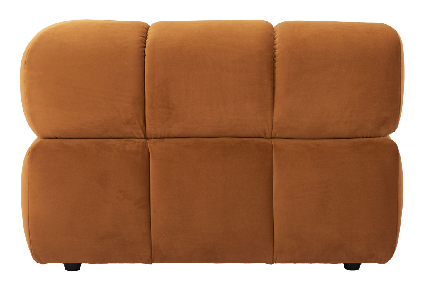 Rist Middle Chair Brown β Sleek and Comfortable Brown Middle Chair for Modular Seating Arrangements