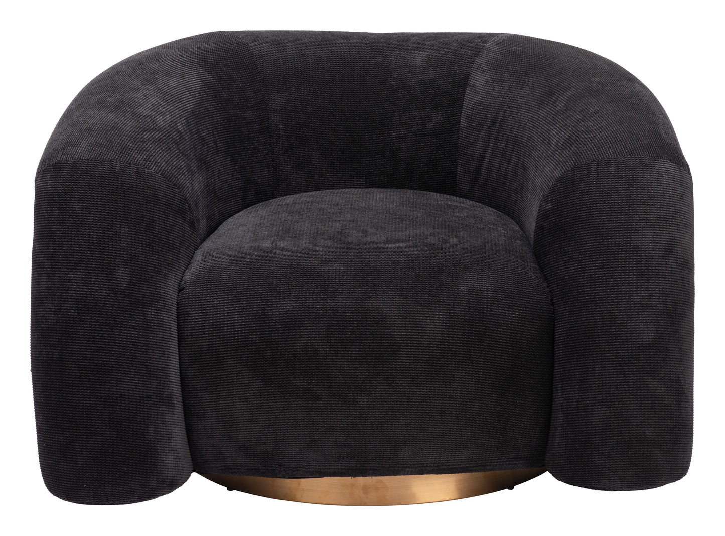 Havn Accent Chair - Black Sleek and Modern Upholstered Chair for Contemporary Living Spaces