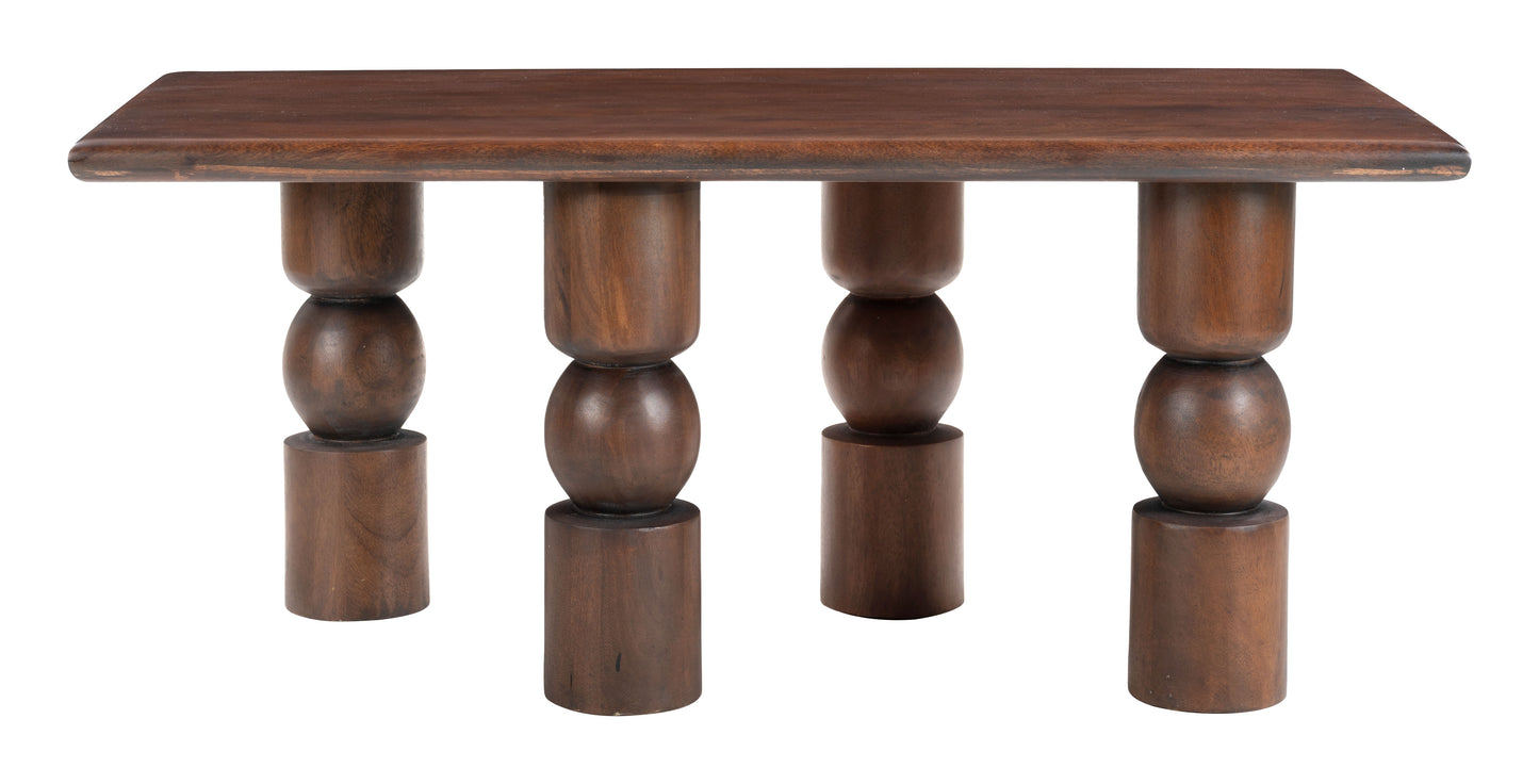 Split Coffee Table - Brown Sleek and Stylish Coffee Table for Modern Living Rooms