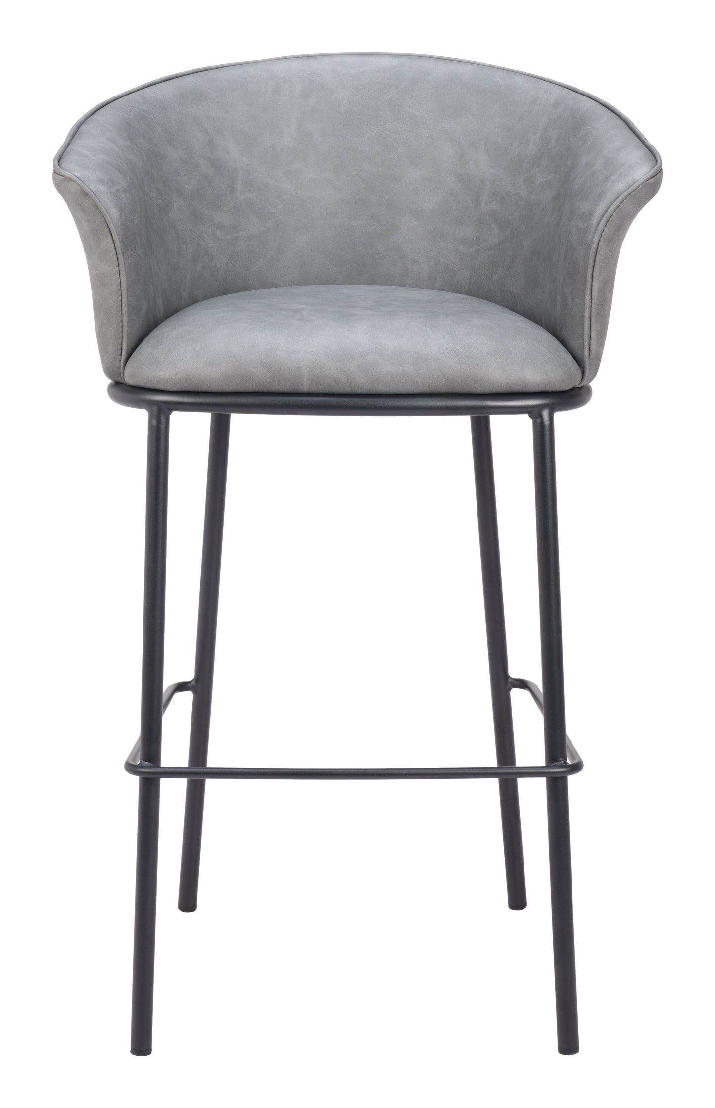 Garston Barstool Gray β Stylish and Comfortable Gray Barstool for Kitchen or Home Bar Area