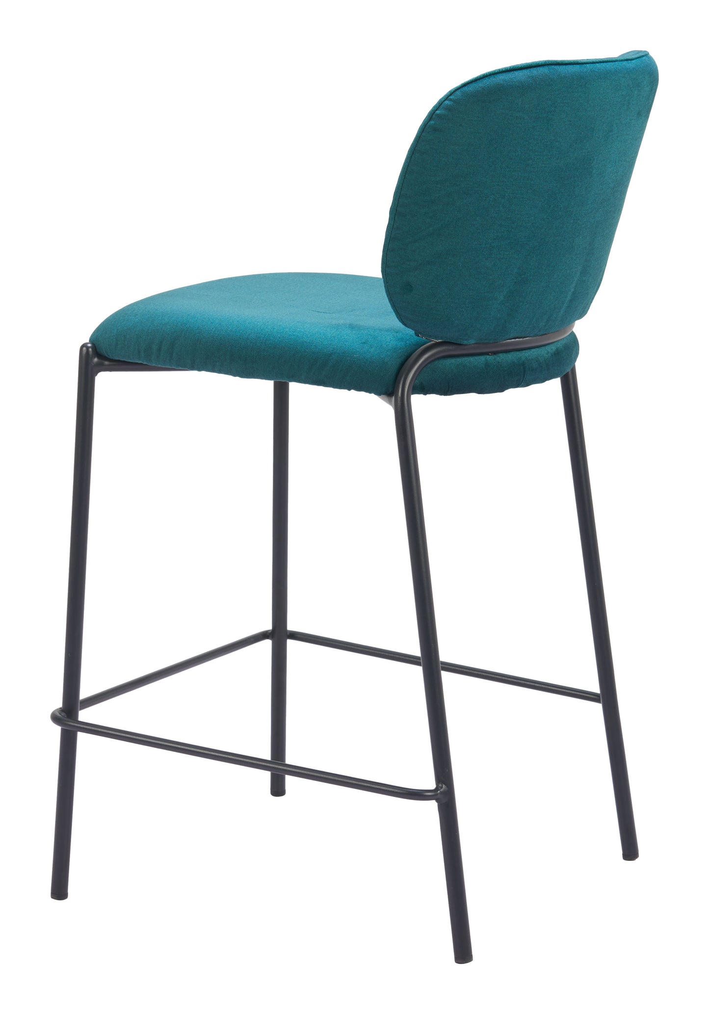 Plat Counter Stool (Set of 2) Green β Sleek and Stylish Green Counter Stools for Modern Kitchens or Bars