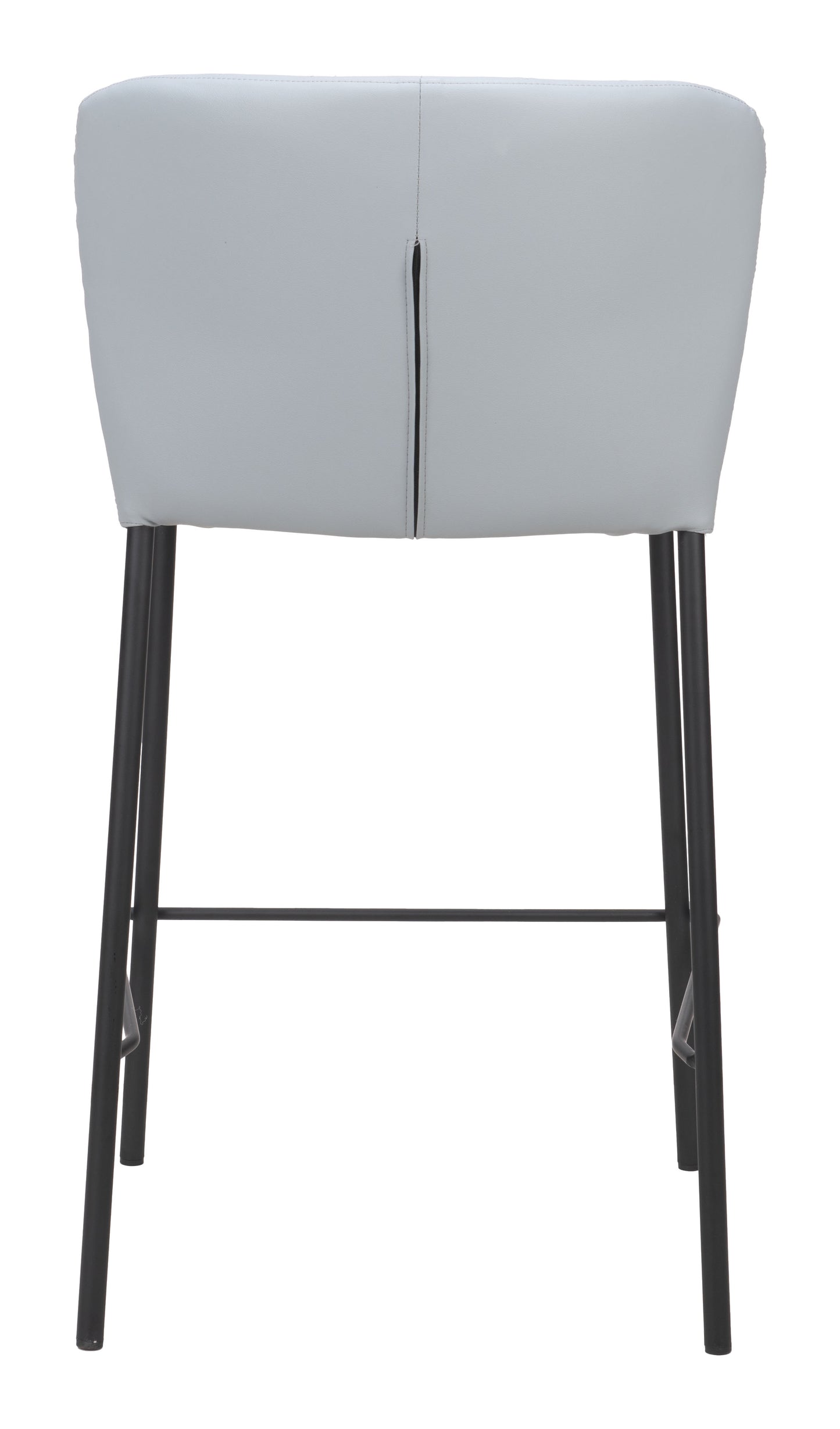 Linz Counter Stool Set of 2 - Contemporary Gray Design for Stylish Kitchens and Dining Spaces