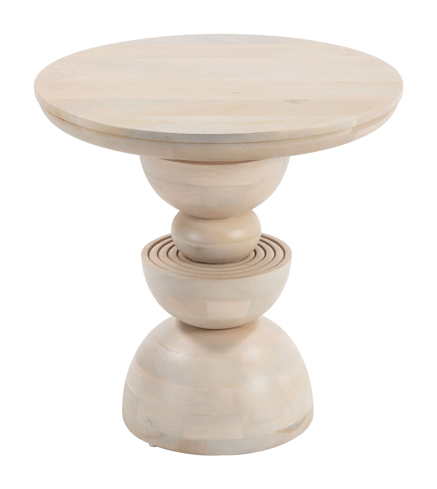 Bilanka Accent Table Natural – Elegant and Versatile Natural Wood Accent for Living Room or Bedroom