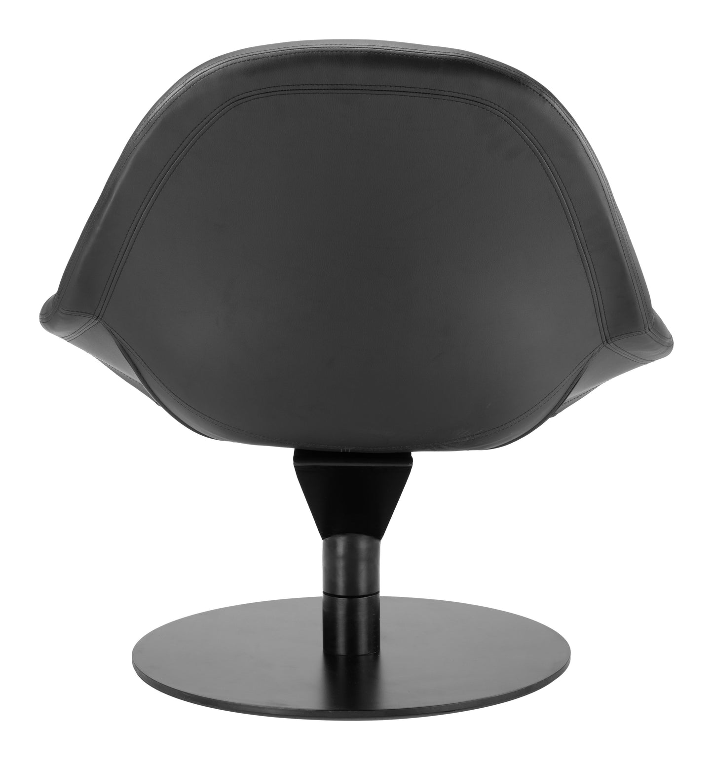 Poole Accent Chair - Black Sleek Upholstered Chair for Modern Home Decor