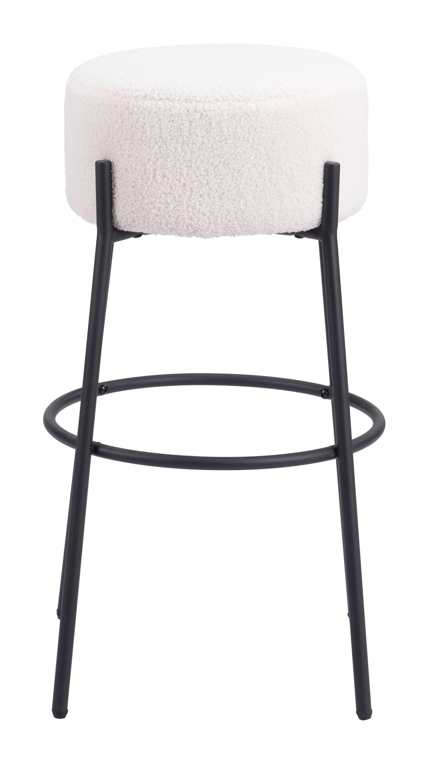 Blanche Barstool Set of 2 - Elegant Ivory Design for Stylish Home Bars and Dining Areas