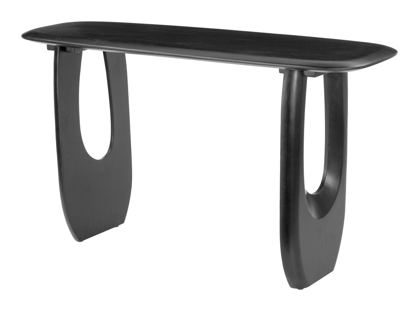 Arasan Console Table Black β Sleek and Stylish Black Accent for Entryway or Living Room