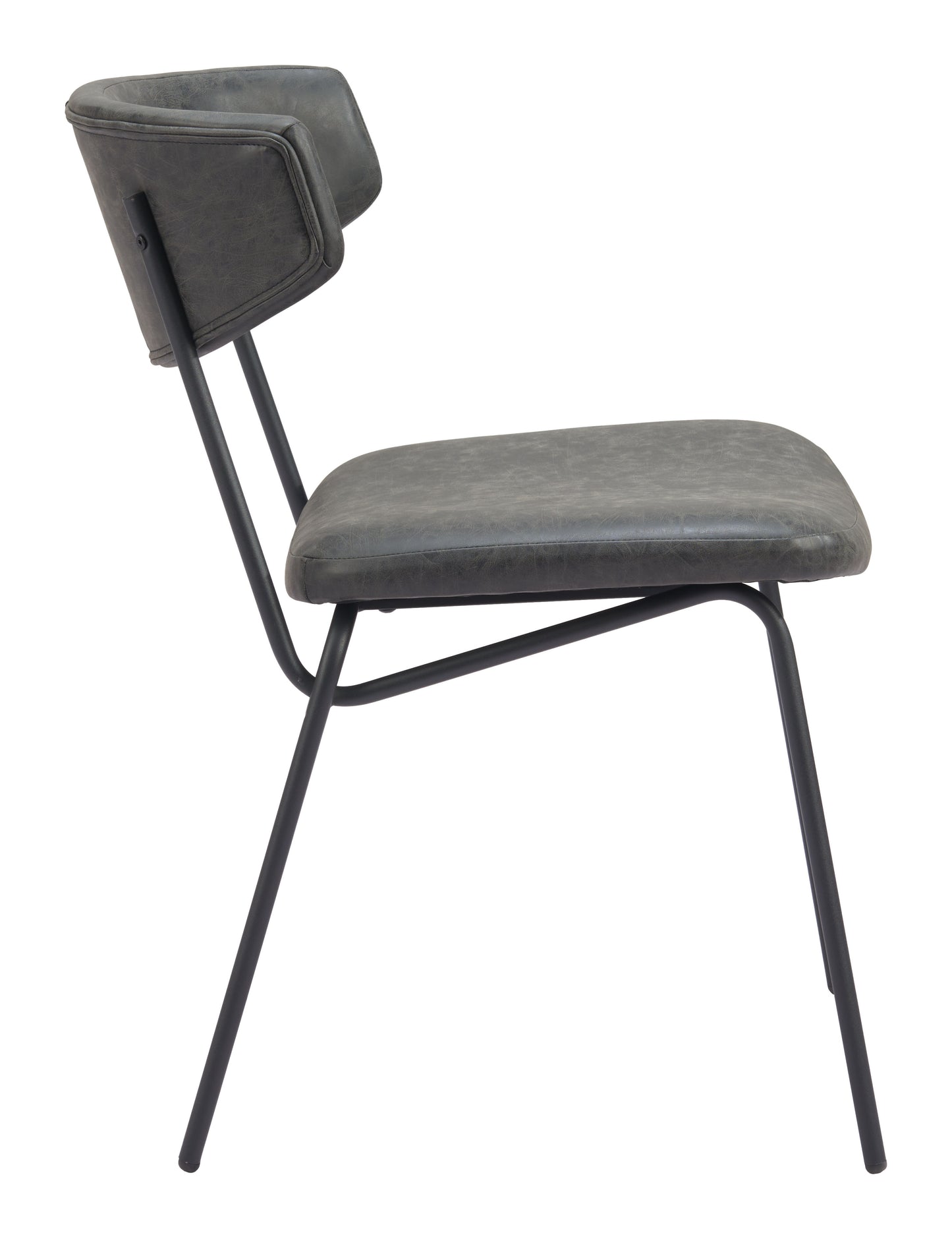 Charon Dining Chair (Set of 2) Vintage Black β Stylish and Durable Vintage Black Dining Chairs for Modern Dining Spaces