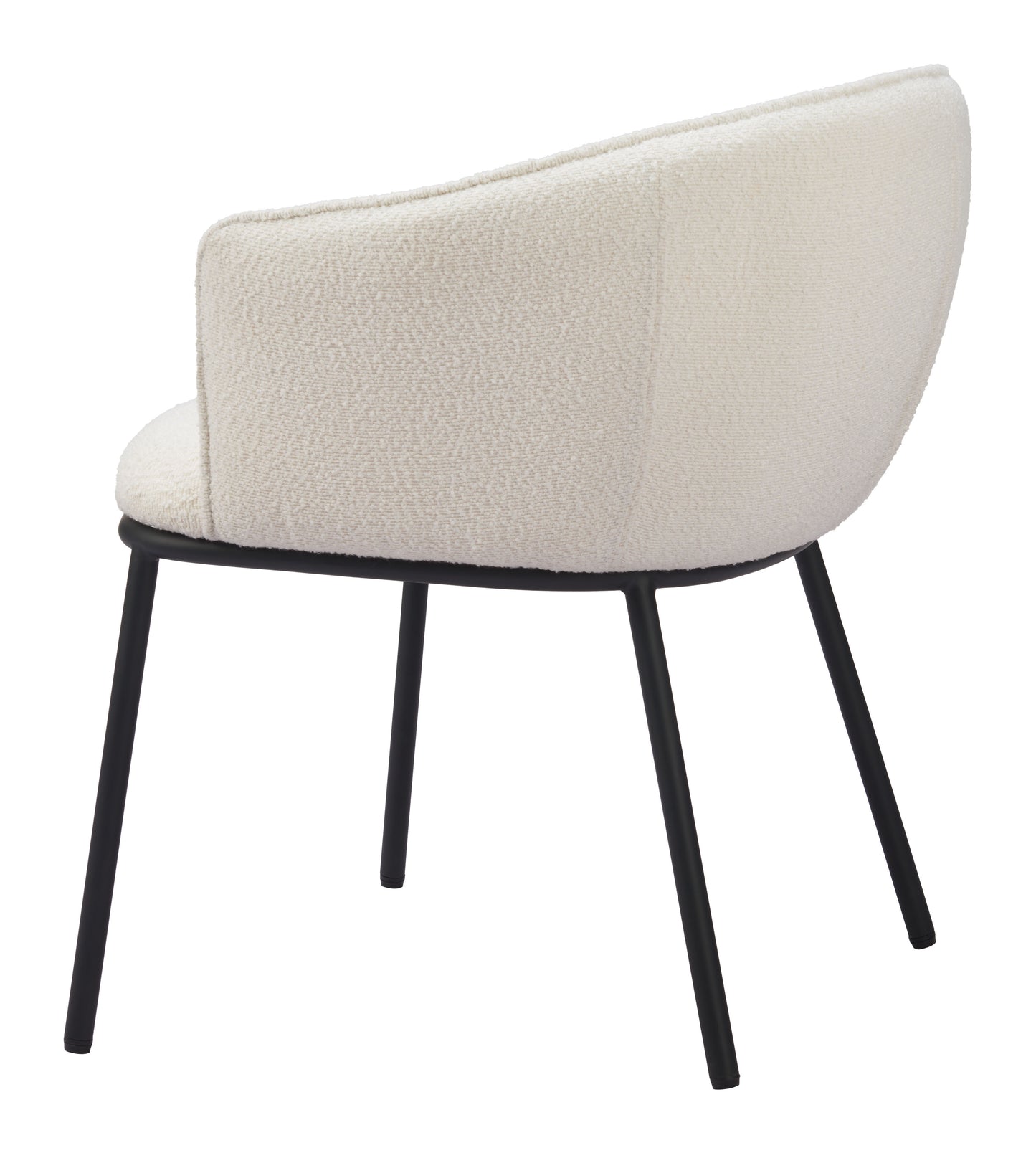 Essen Dining Chair - Ivory Elegant Upholstered Chair for Chic Dining Spaces
