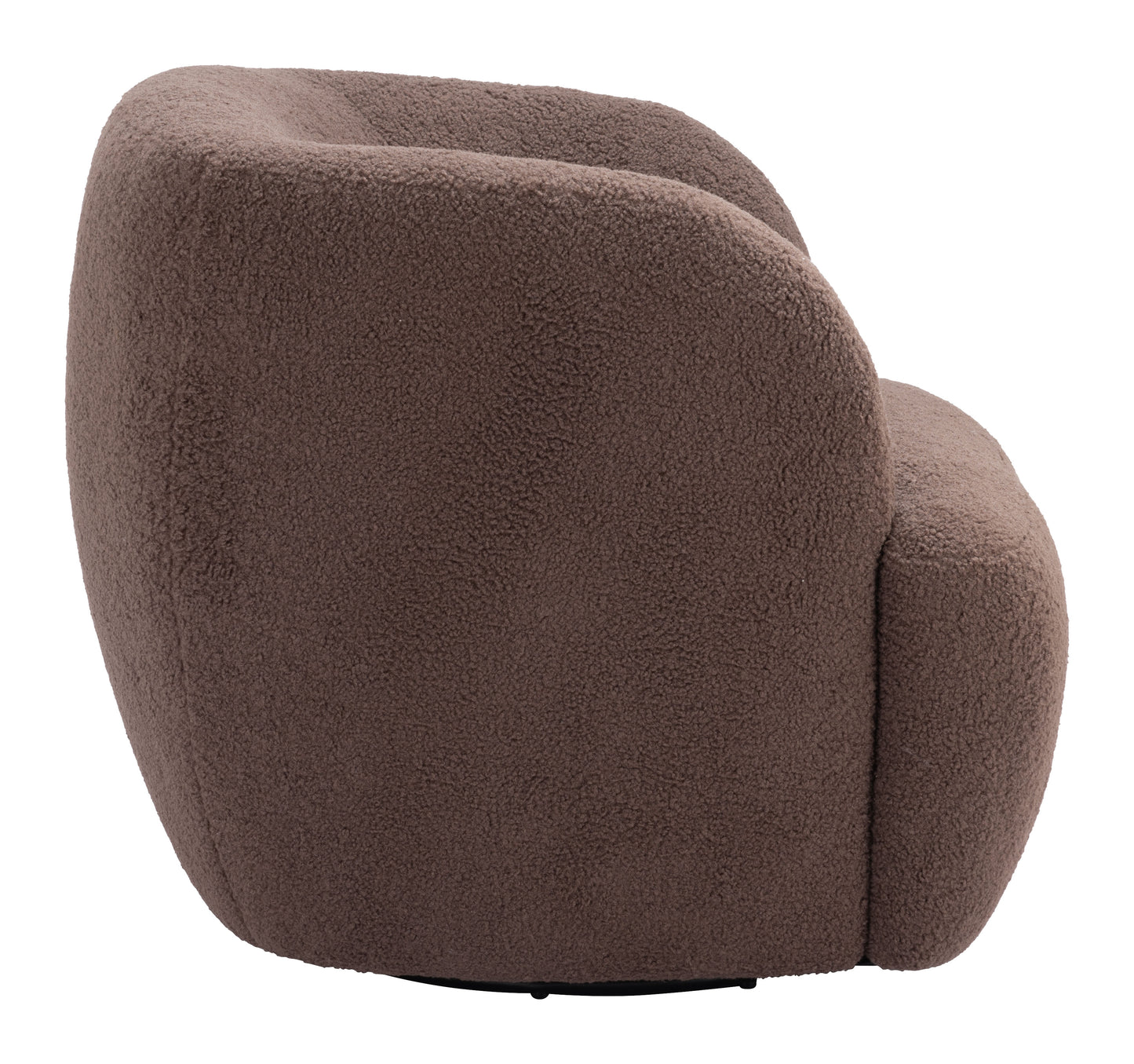 Govan Swivel Chair - Brown Stylish and Comfortable Swivel Chair for Modern Living Spaces or Offices