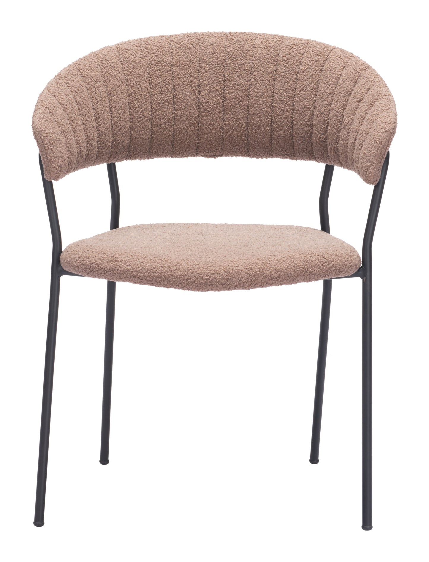 Josephine Dining Chair Set of 2 - Stylish Brown Design for Contemporary Dining Rooms and Elegant Spaces