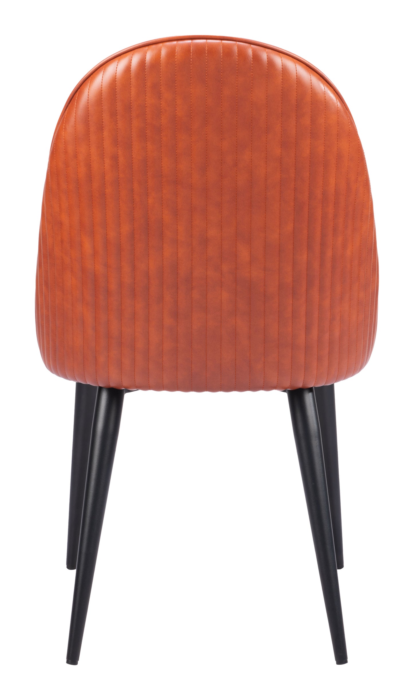 Silloth Armless Dining Chair Set of 2 - Brown Modern Chairs for Cozy Dining Spaces