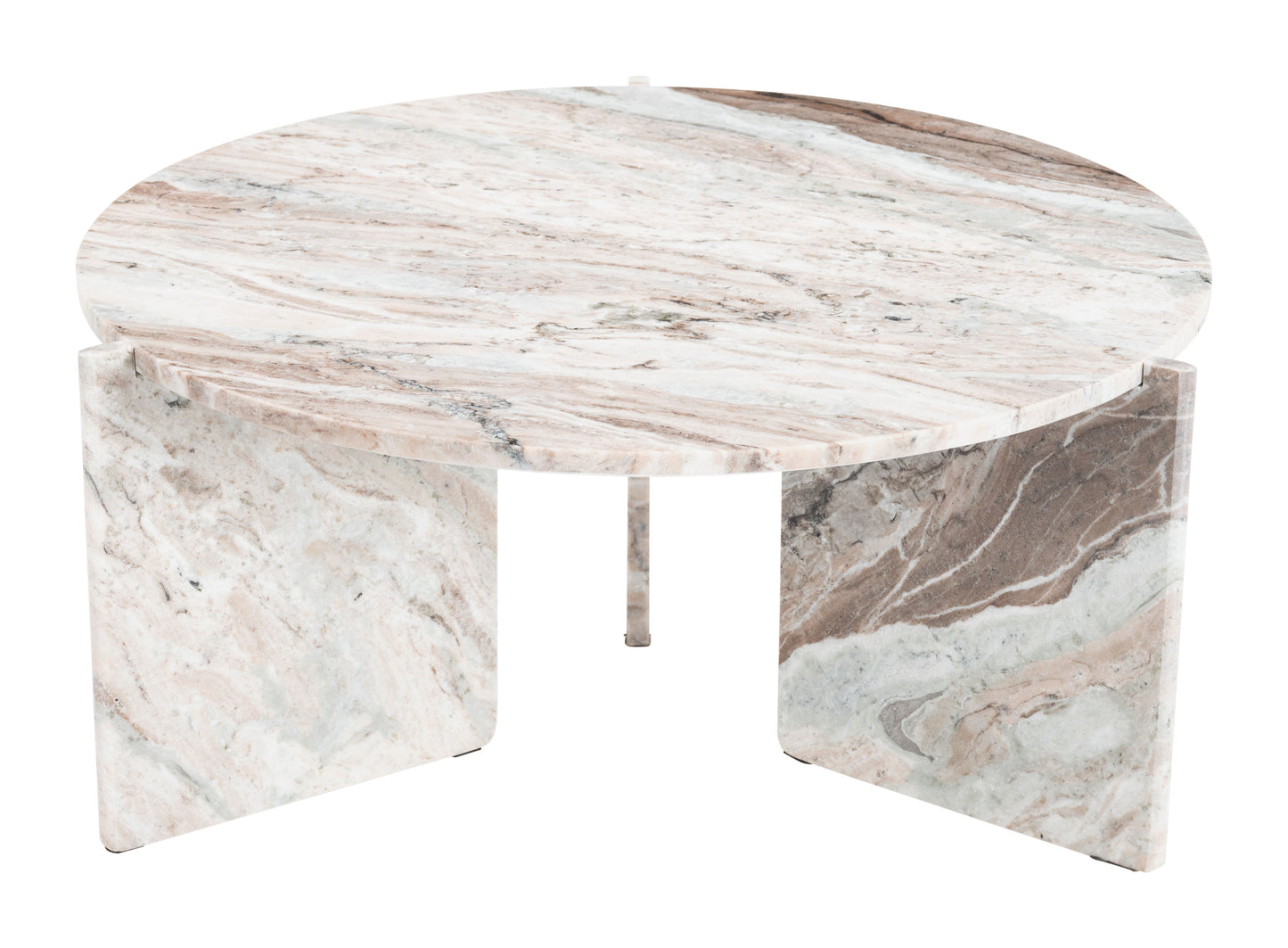 Lancaster Coffee Table - Natural Elegant and Sleek Coffee Table for Modern Living Rooms