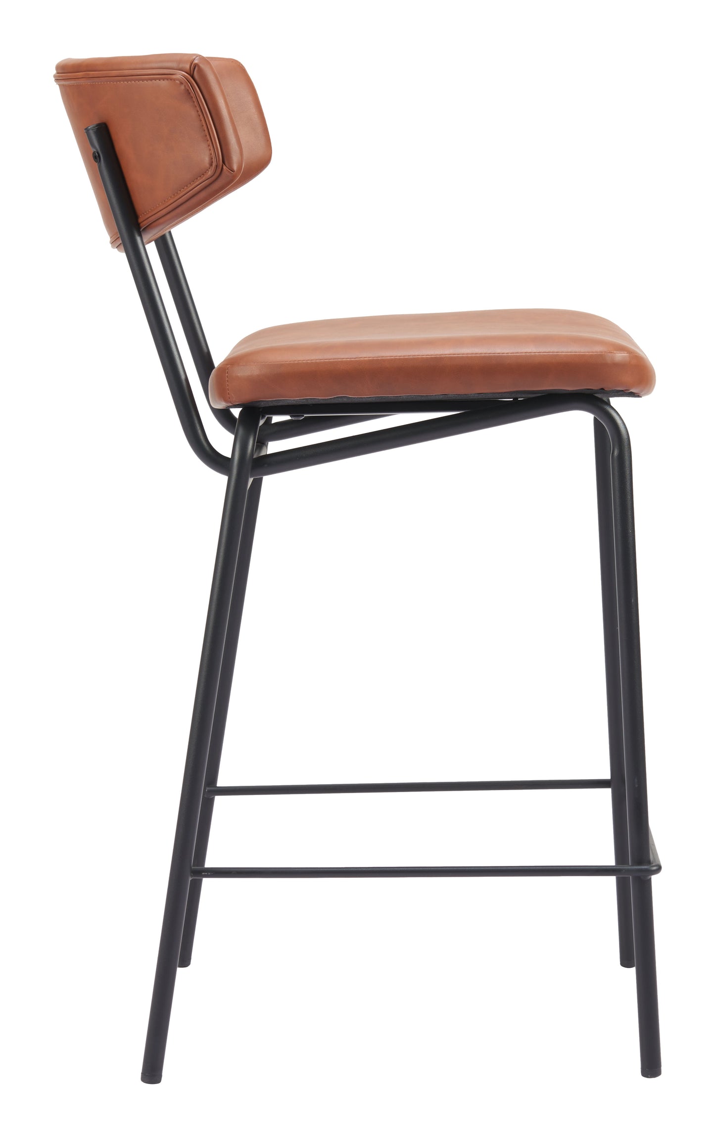 Charon Counter Stool (Set of 2) Vintage Brown β Stylish and Comfortable Vintage Brown Counter Stools for Modern Kitchens or Bars