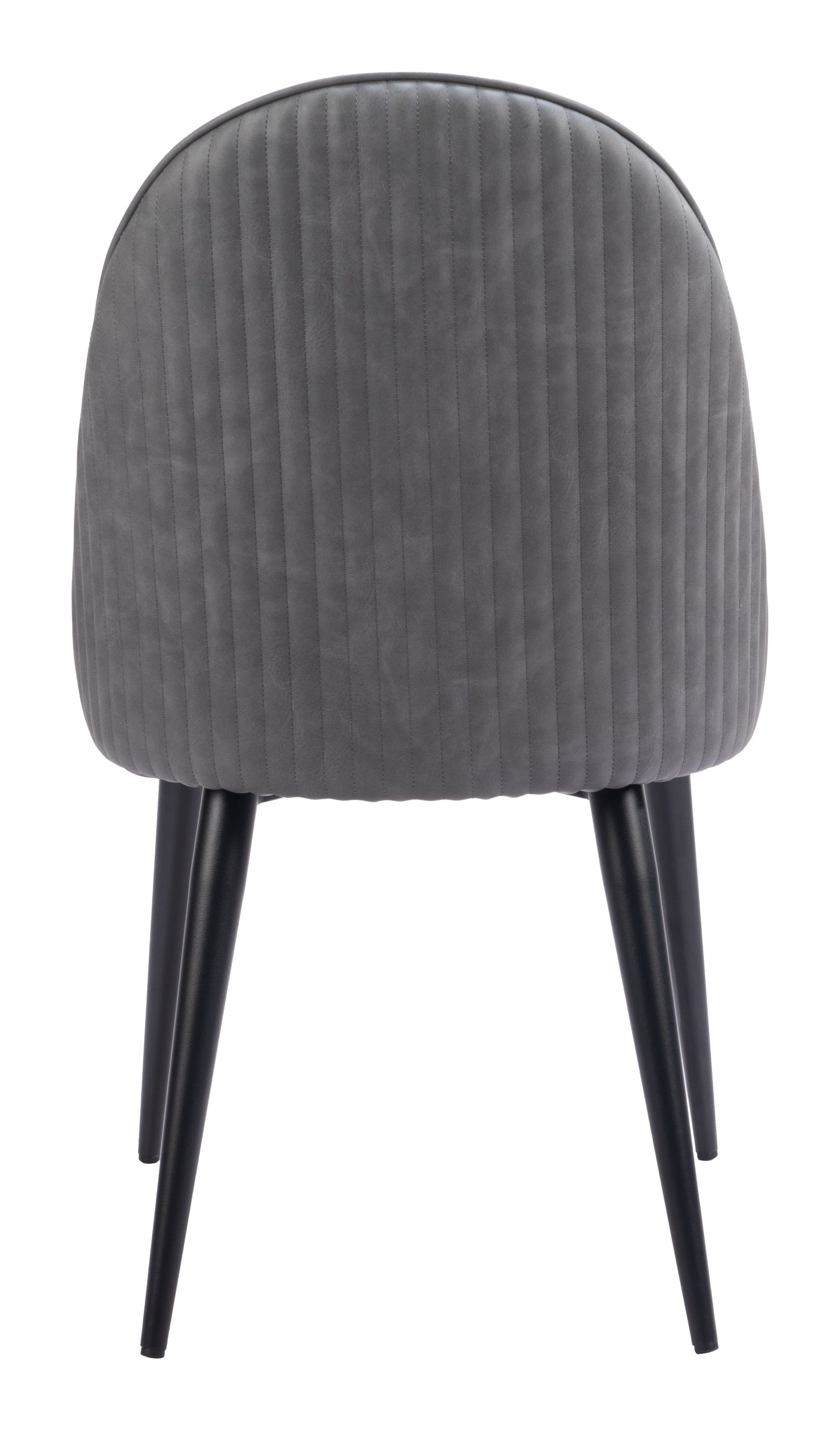 Silloth Armless Dining Chair Set of 2 - Gray Modern Chairs for Stylish Dining Rooms