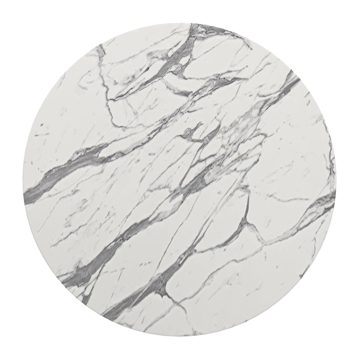 Vernon Bar Table - White Sleek and Modern Bar Table for Contemporary Home Decor