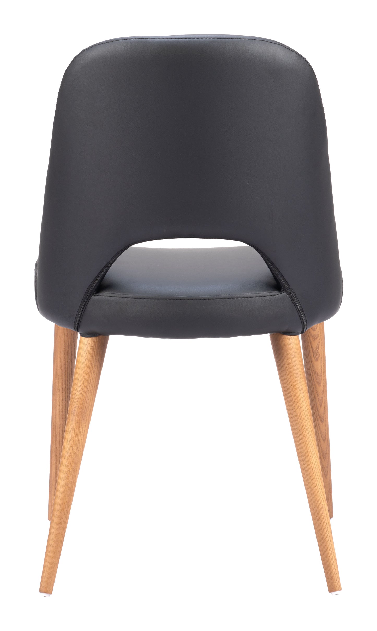 Leith Dining Chair Set of 2 - Black Modern Chairs for Elegant Dining Spaces