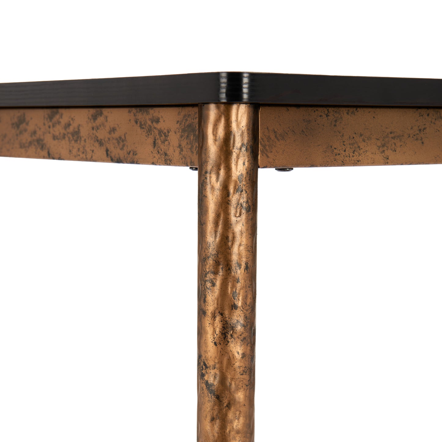 Nida Bar Table - Black & Bronze Sleek and Stylish Bar Table for Modern Home Bars and Dining Spaces