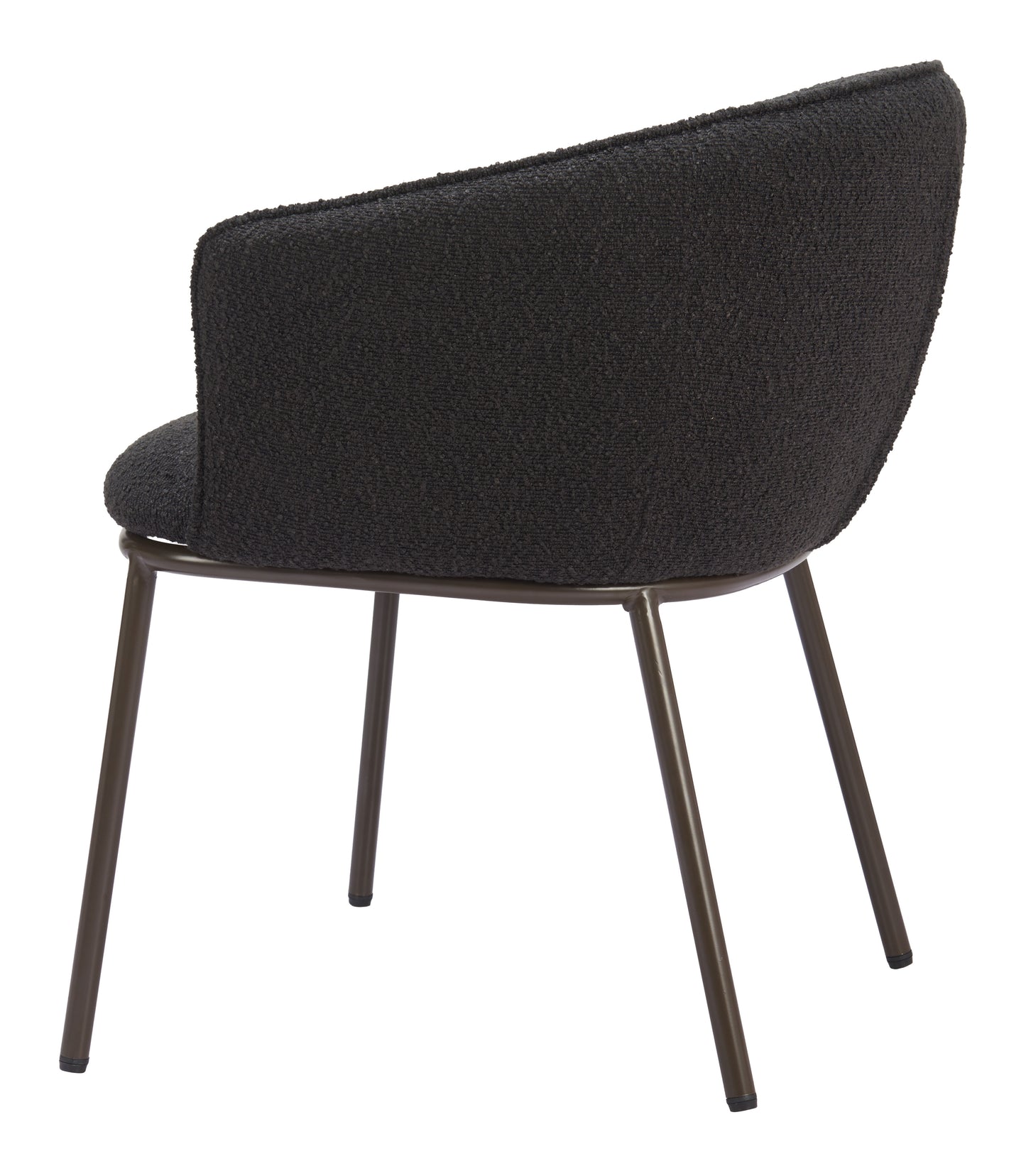 Essen Dining Chair - Black & Bronze Modern Upholstered Chairs for Stylish Dining Rooms