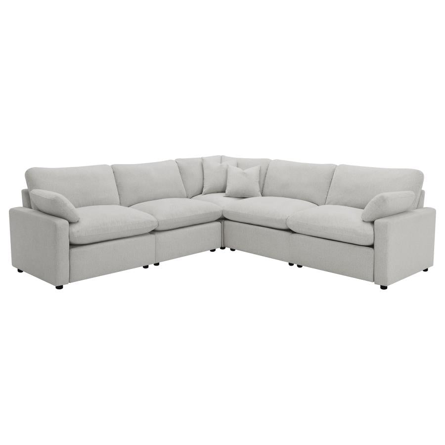 Collins 5-Piece Modular Power Reclining Sectional Grey - Comfortable and Versatile Seating for Your Living Room