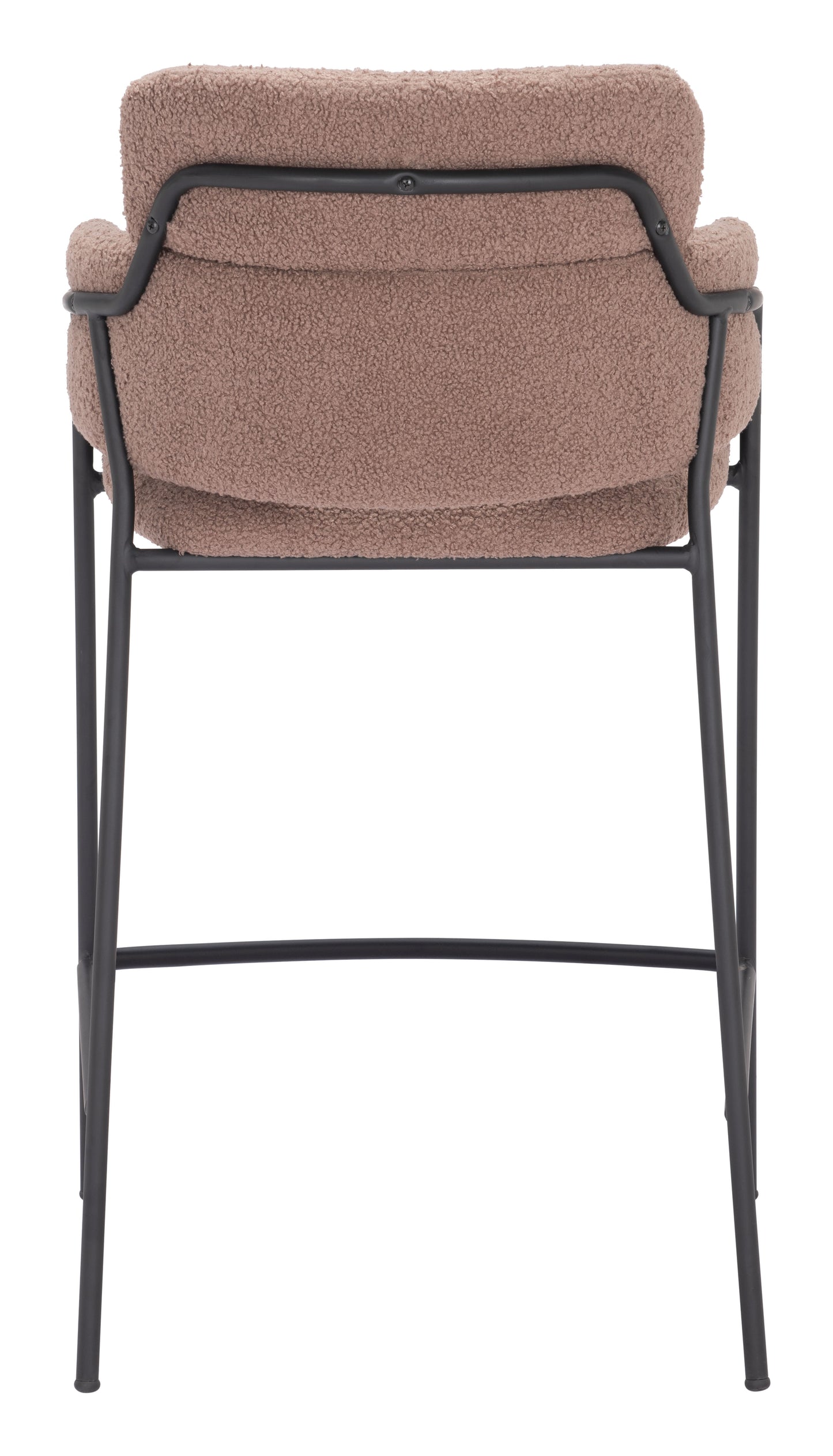 Marcel Counter Stool Set of 2 - Stylish Brown Design for Modern Kitchens and Dining Areas