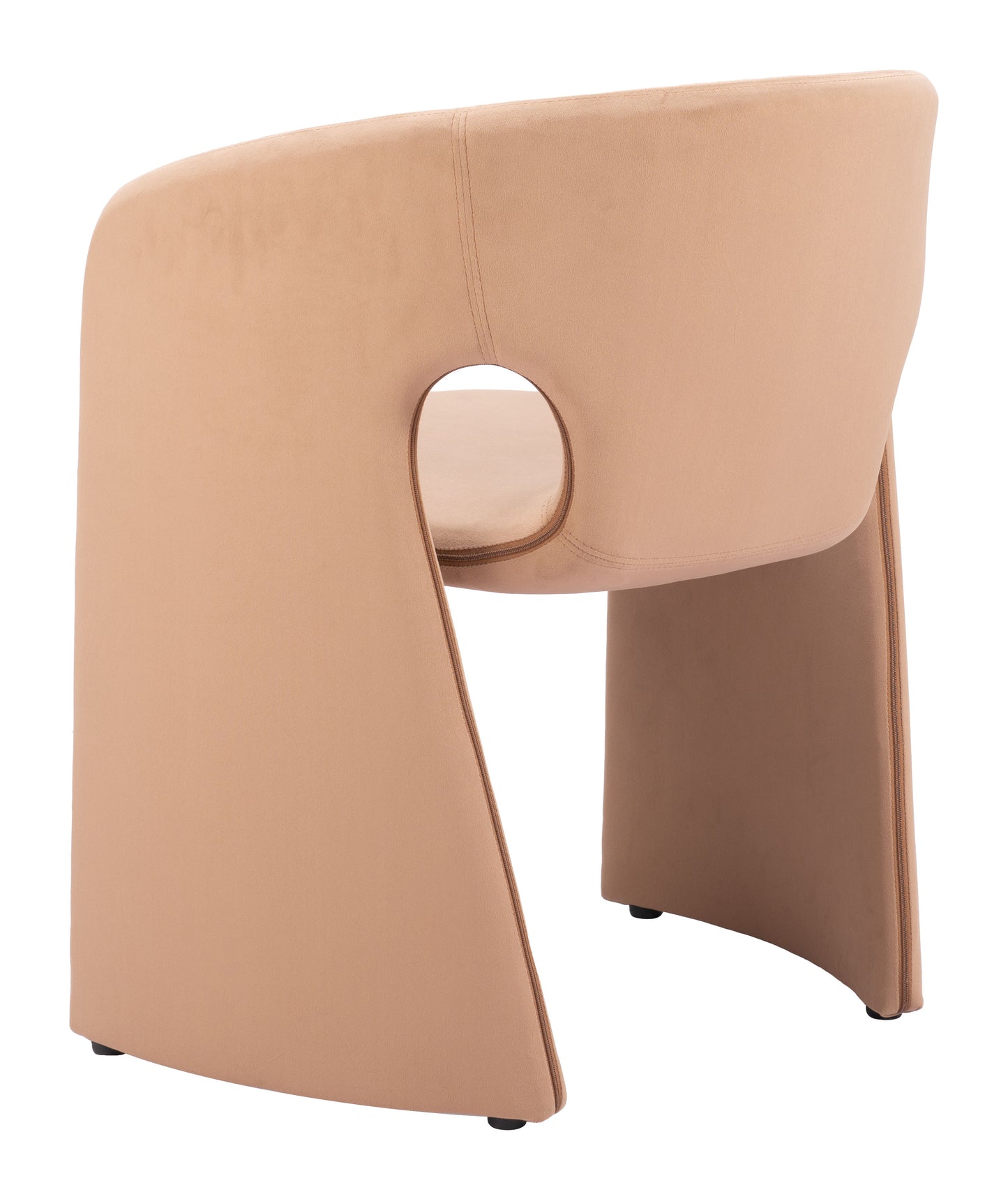 Rosyth Dining Chair - Tan Modern Upholstered Chair for Elegant Dining Spaces