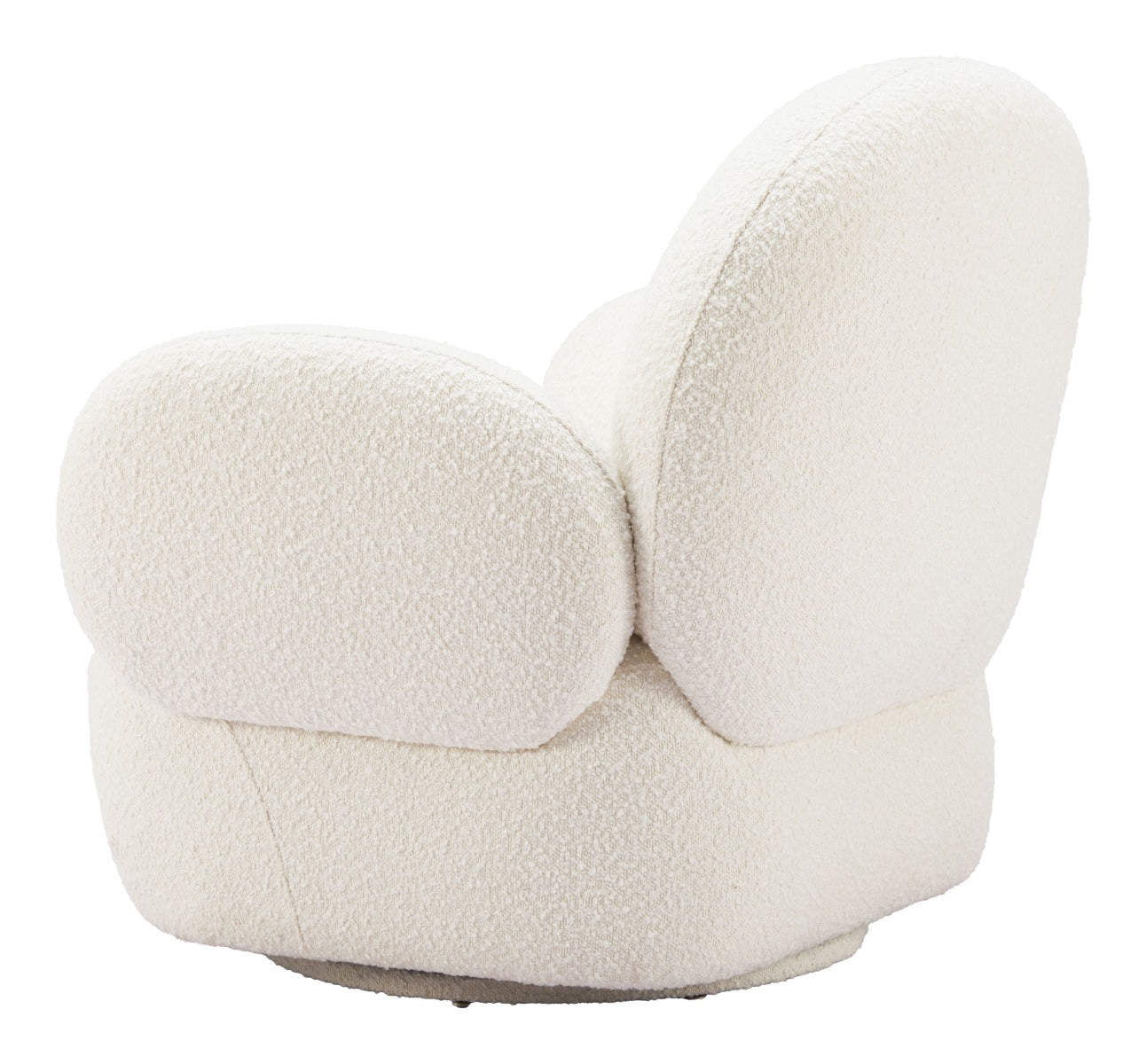 Pilka Swivel Chair White β Modern and Comfortable White Swivel Chair for Stylish Living Spaces