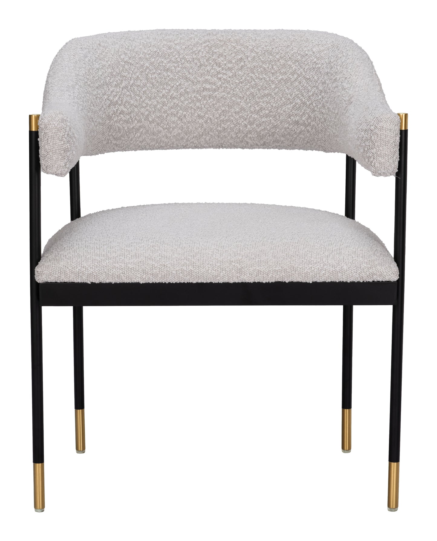 Zadar Dining Chair - Misty Gray Elegant and Comfortable Upholstered Chair for Contemporary Dining Spaces