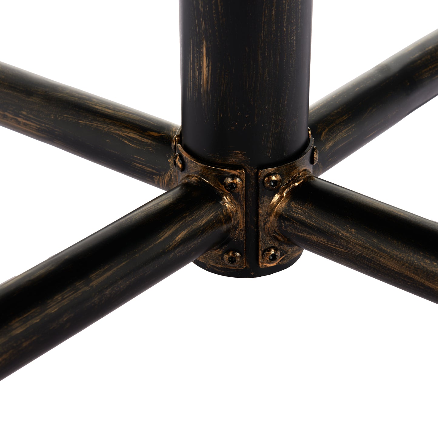 Neum Bistro Table - Black Stylish and Compact Bistro Table for Modern Dining Spaces