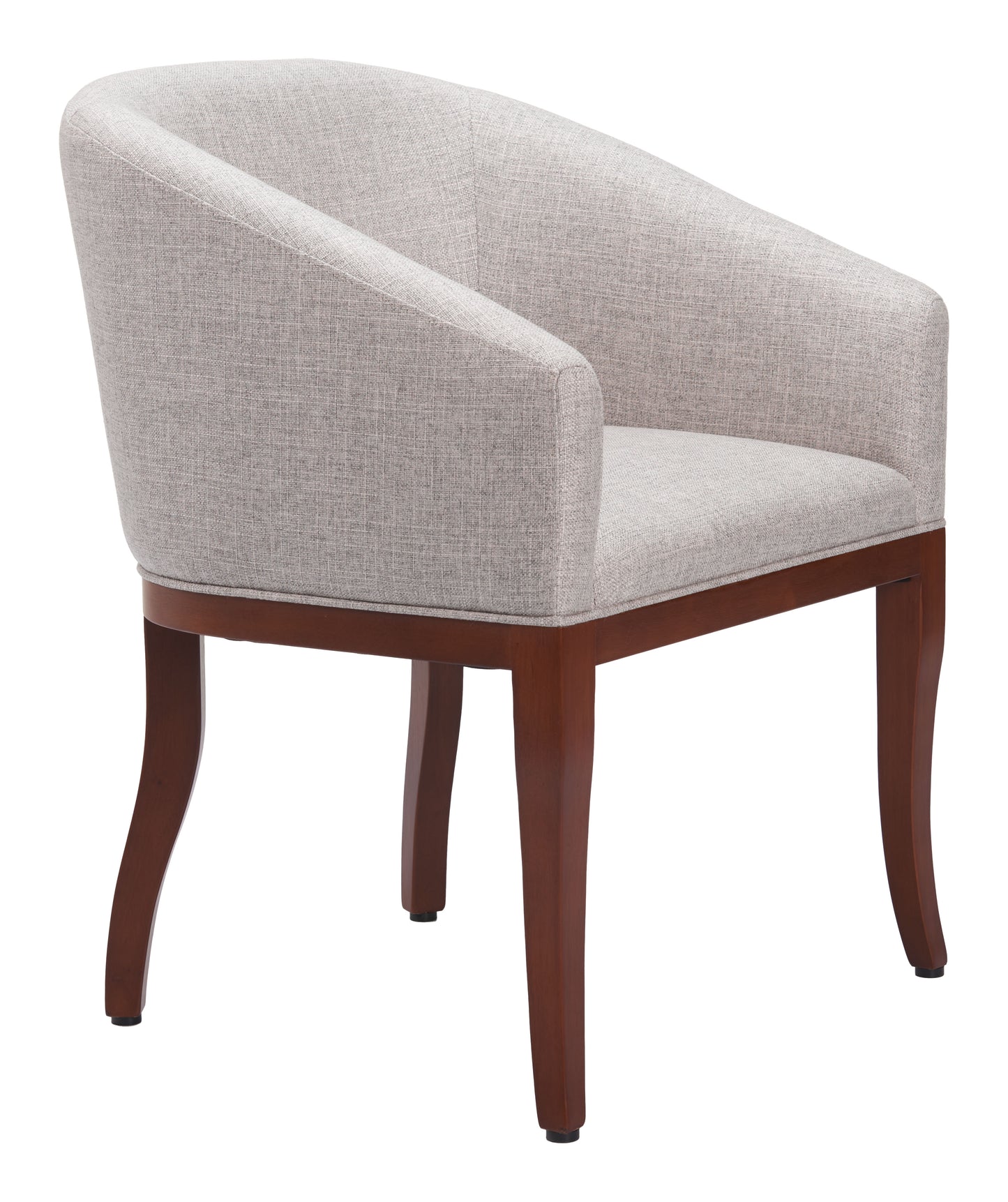 Serasa Dining Chair - Gray Modern and Stylish Upholstered Chair for Elegant Dining Rooms