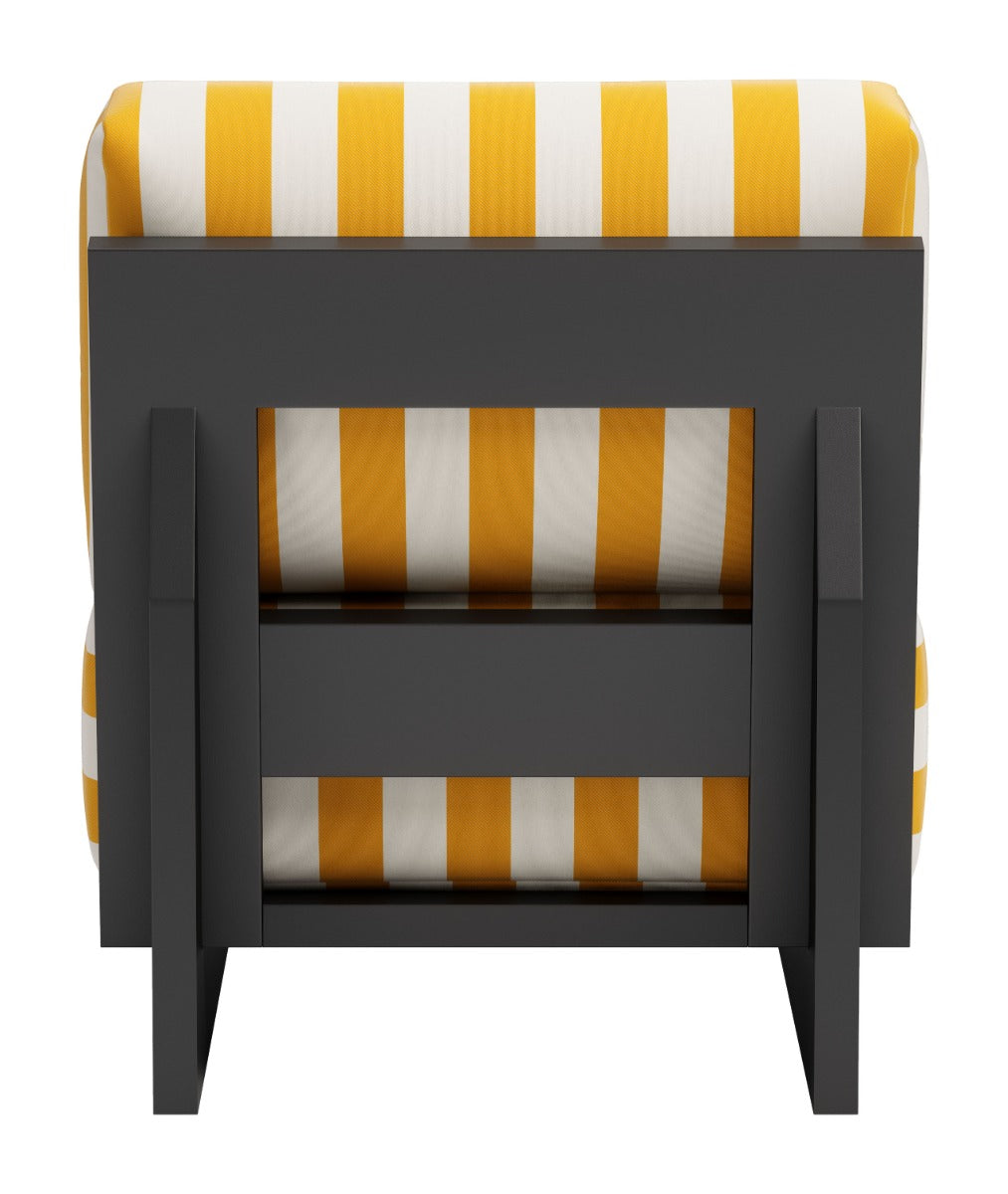 Shoreline Accent Chair Yellow - Bright & Cheerful Accent Chair with a Vibrant Yellow Upholstery for a Fresh, Bold Touch