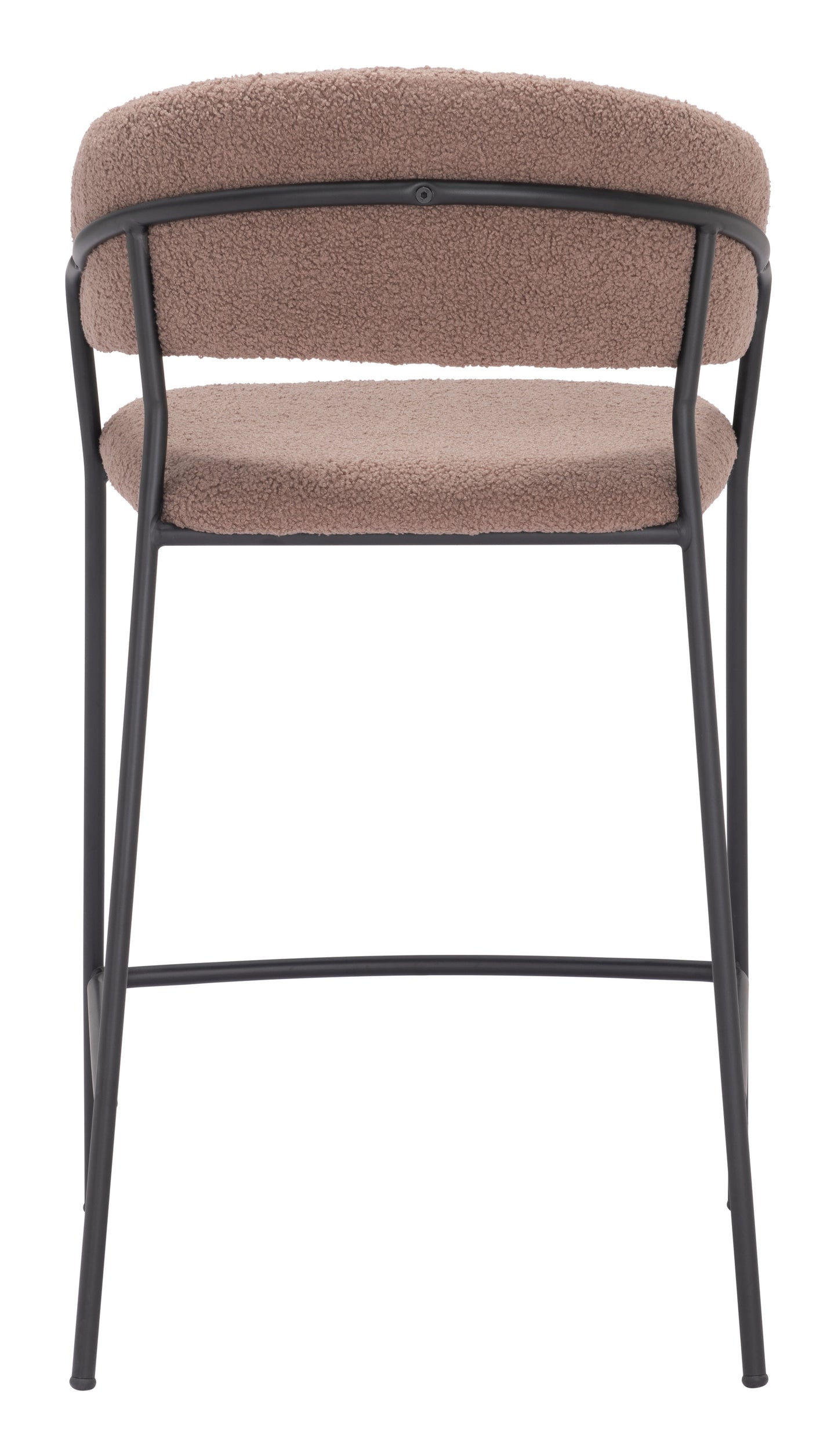 Josephine Counter Stool Set of 2 - Stylish Brown Design for Modern Kitchens and Dining Areas