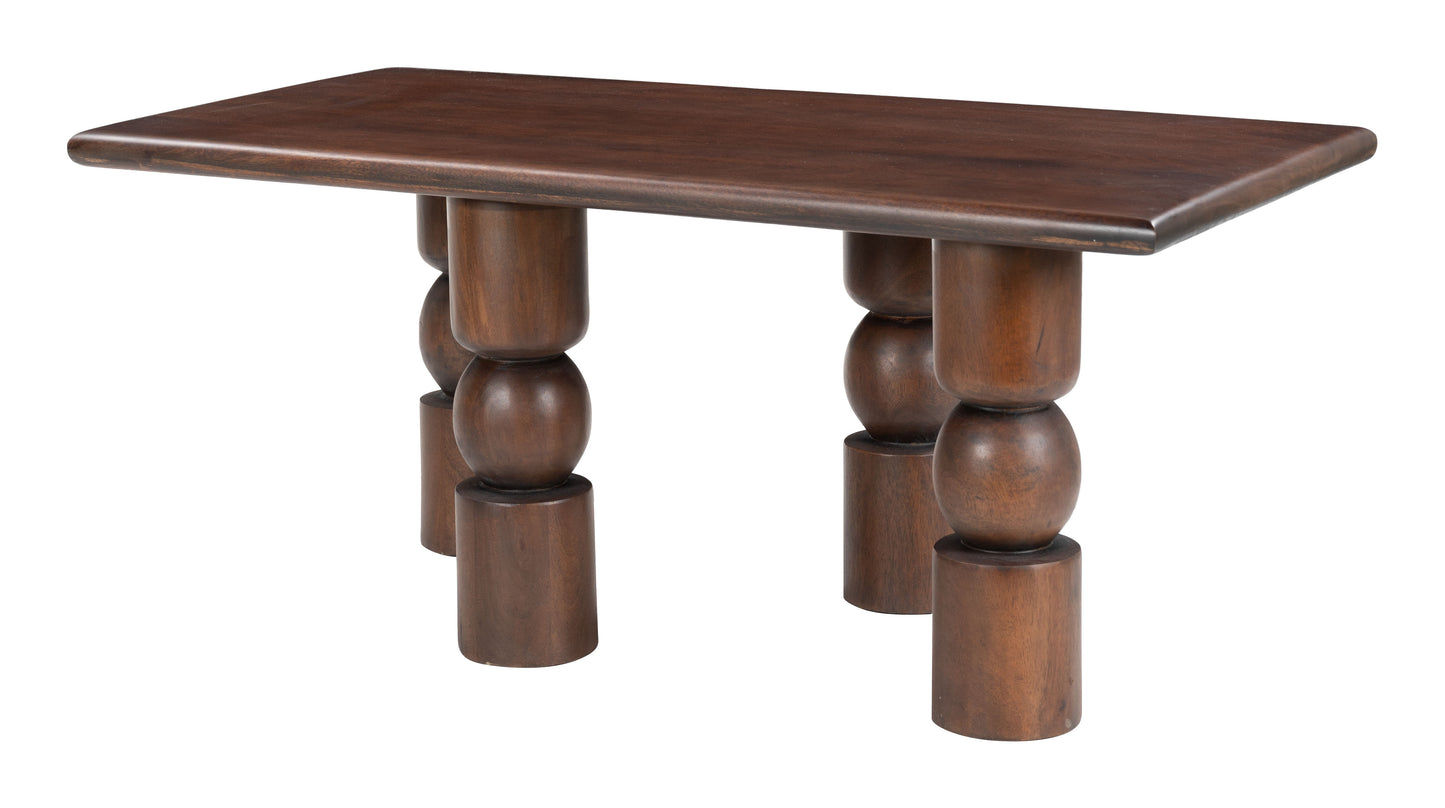 Split Coffee Table - Brown Sleek and Stylish Coffee Table for Modern Living Rooms