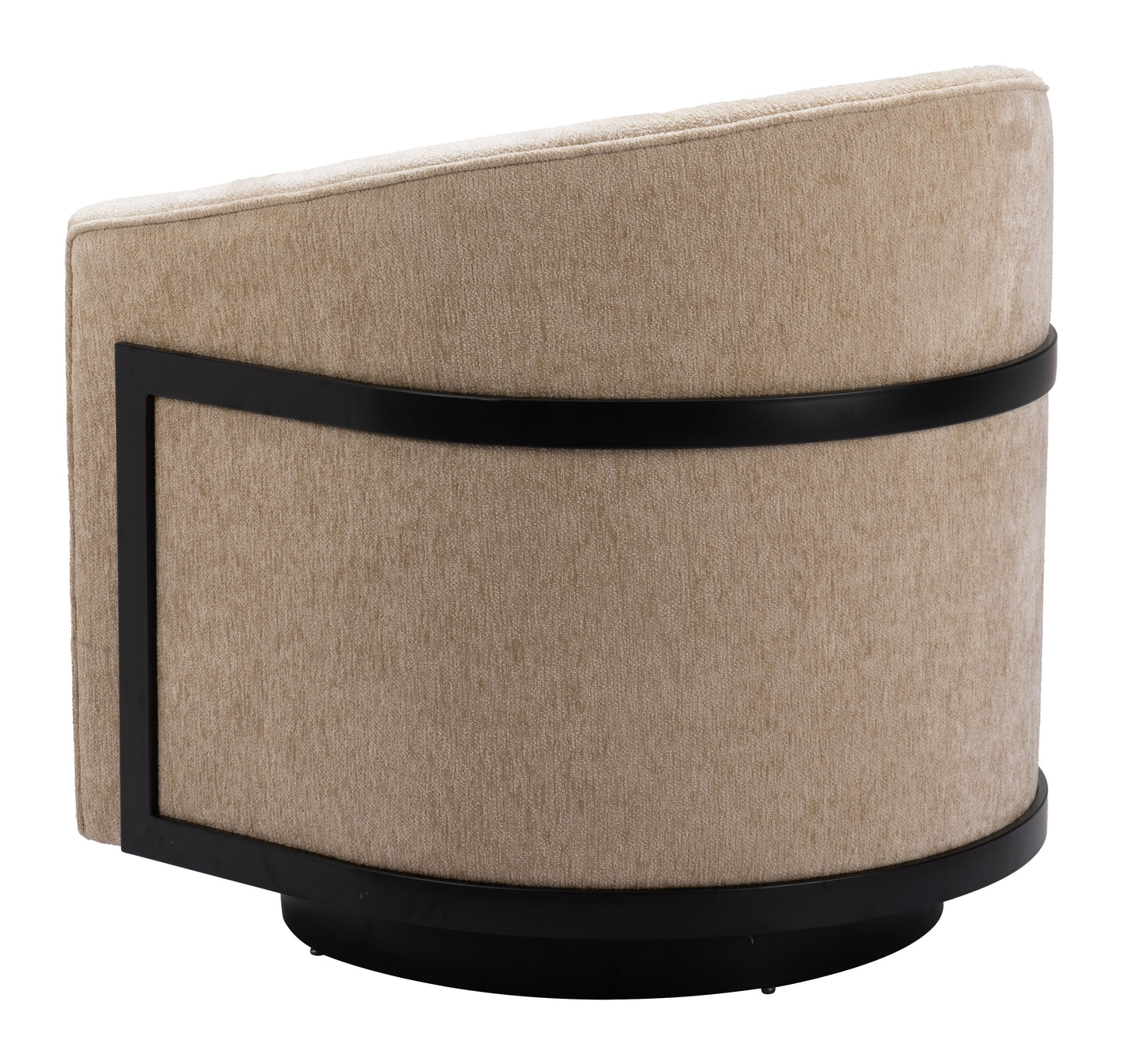 Hanko Swivel Chair - Golden Beige Elegant and Comfortable Swivel Chair for Contemporary Living Rooms
