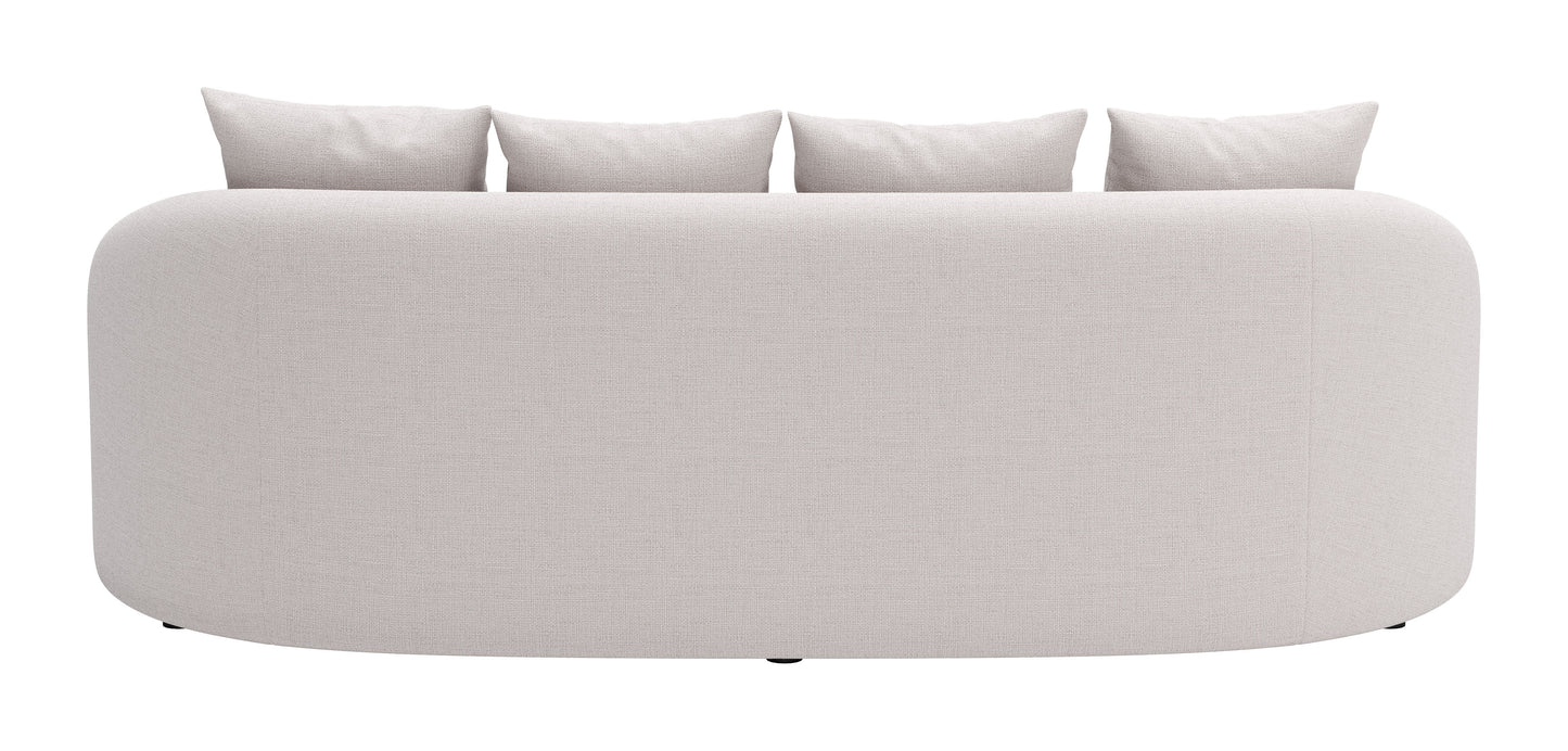 Sunny Isles Sofa Beige - Elegant & Cozy Sofa with a Soft Beige Upholstery for a Timeless, Contemporary Look