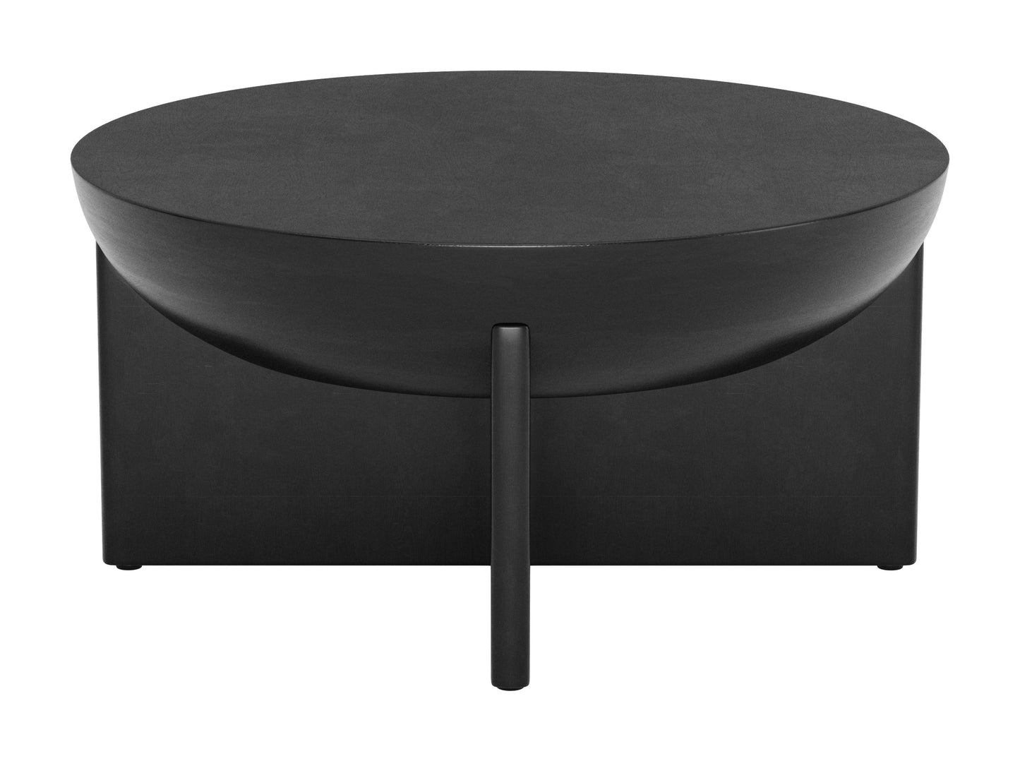 Tume Coffee Table Black β Stylish and Modern Black Coffee Table for Living Room or Lounge Area