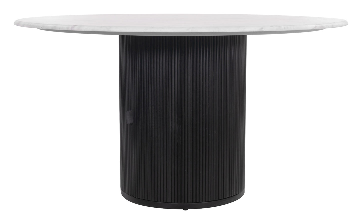 Izola Dining Table White & Black β Modern and Elegant Two-Tone Dining Table for Your Dining Room or Kitchen Decor