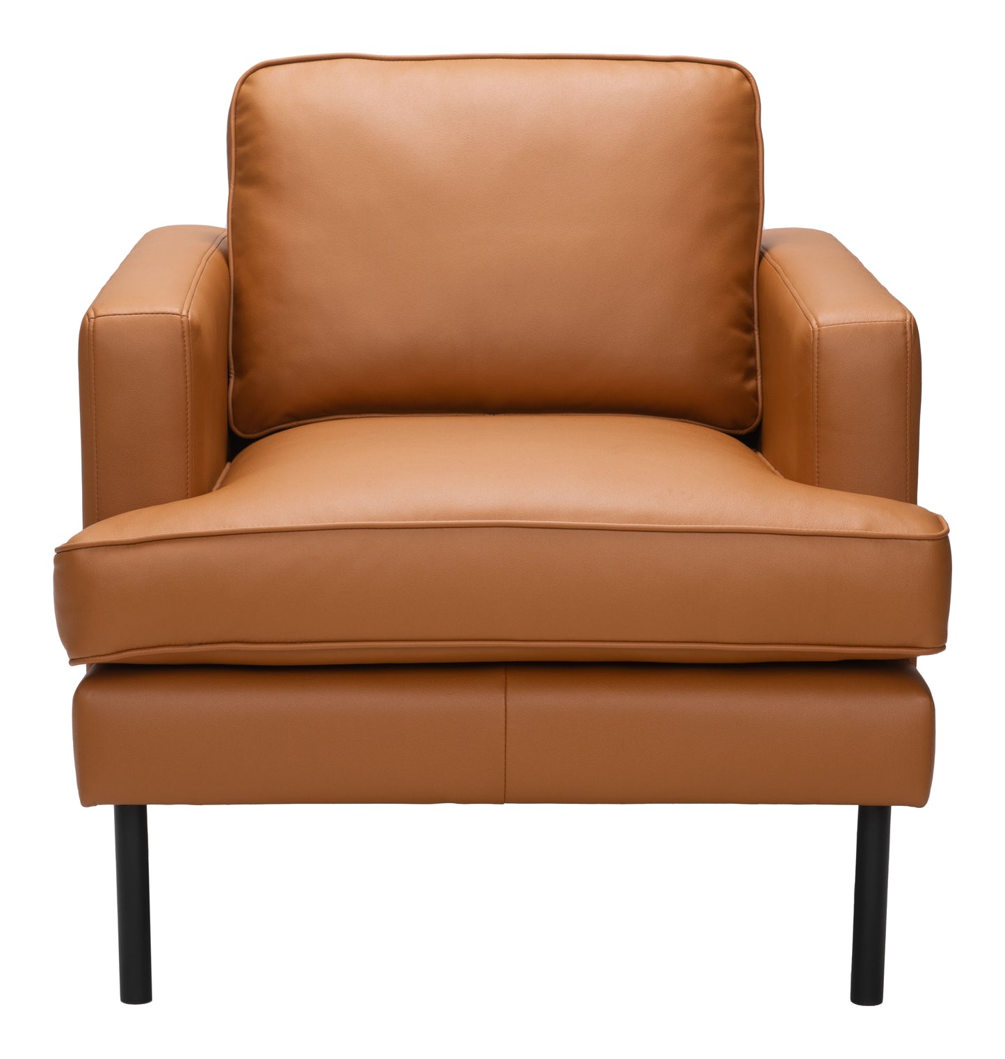 Decade Armchair - Brown Elegant and Cozy Upholstered Armchair for Modern Living Spaces